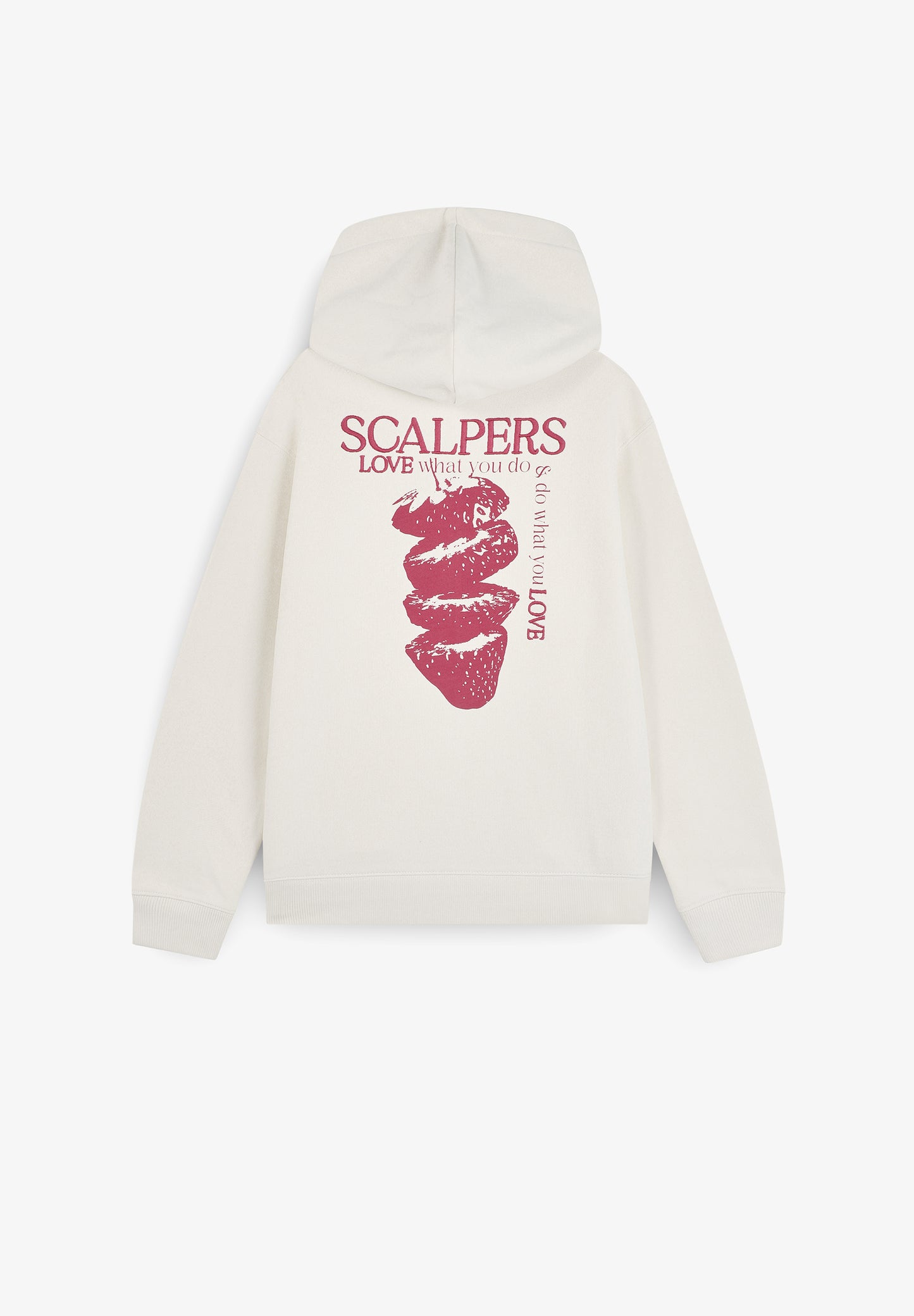 SUDADERA CAPUCHA CALAVERA BORDADA