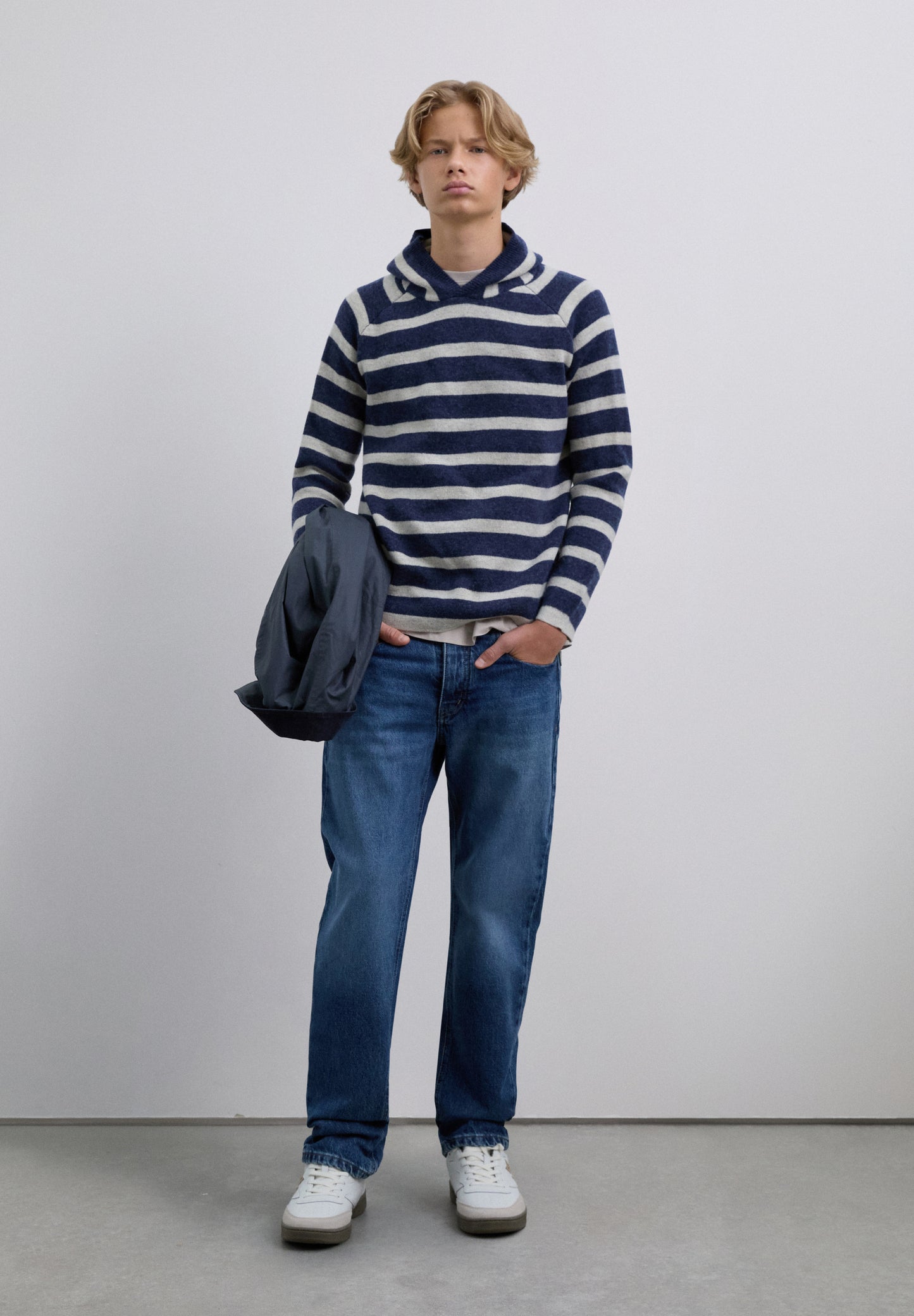 JERSEY PUNTO RAYAS CALAVERA