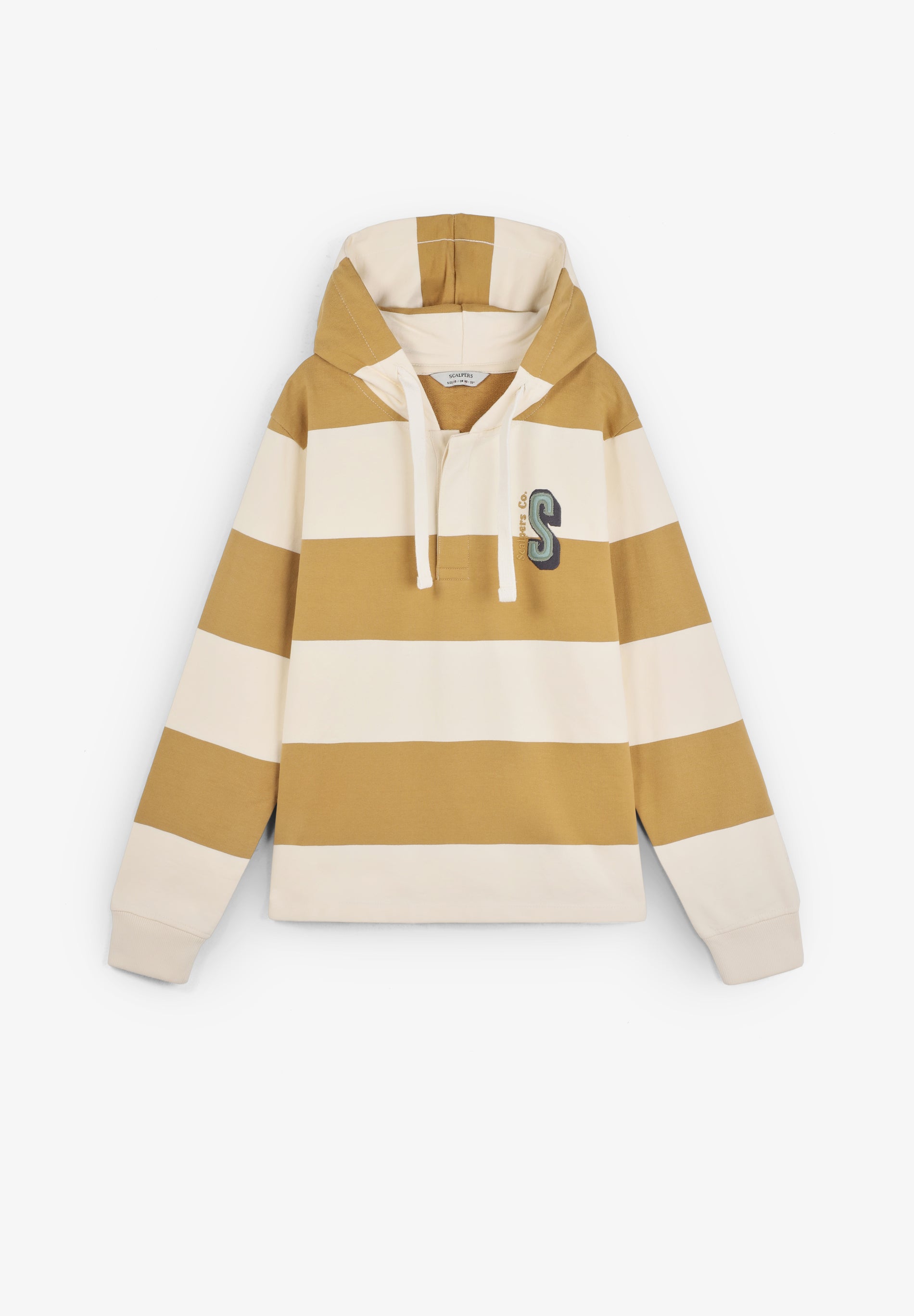 SUDADERA RAYAS CAPUCHA CALAVERA