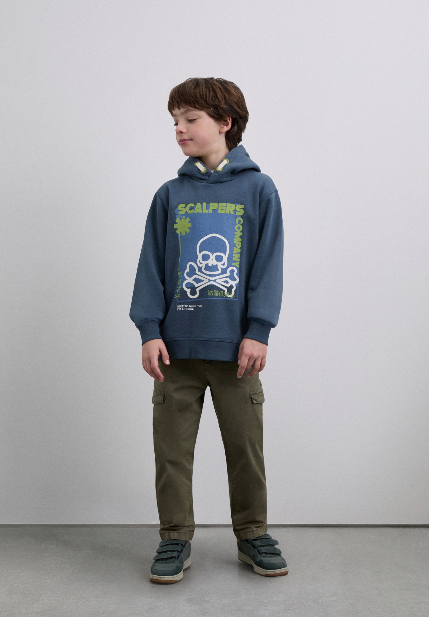 SUDADERA CAPUCHA PRINT