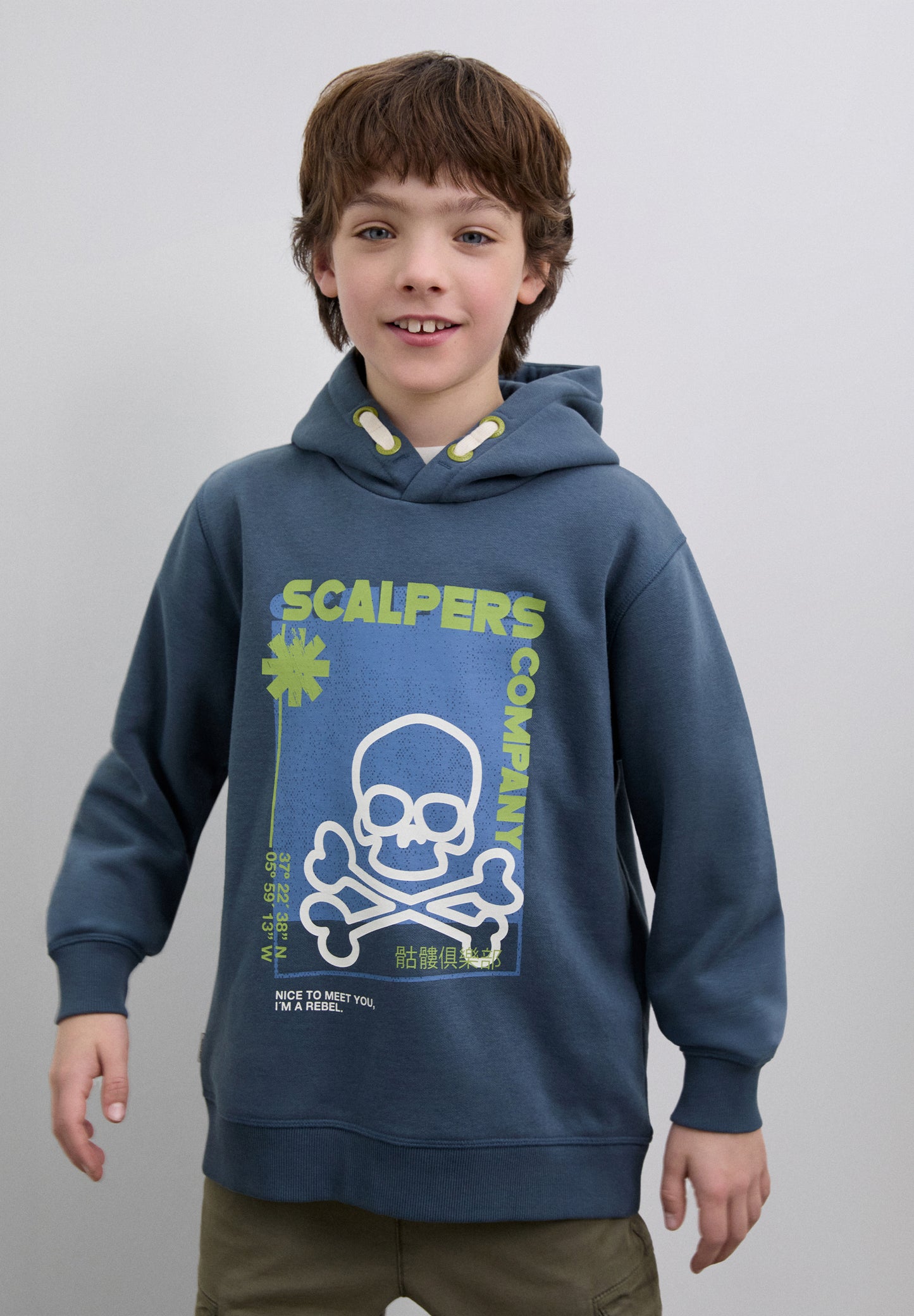 SUDADERA CAPUCHA PRINT