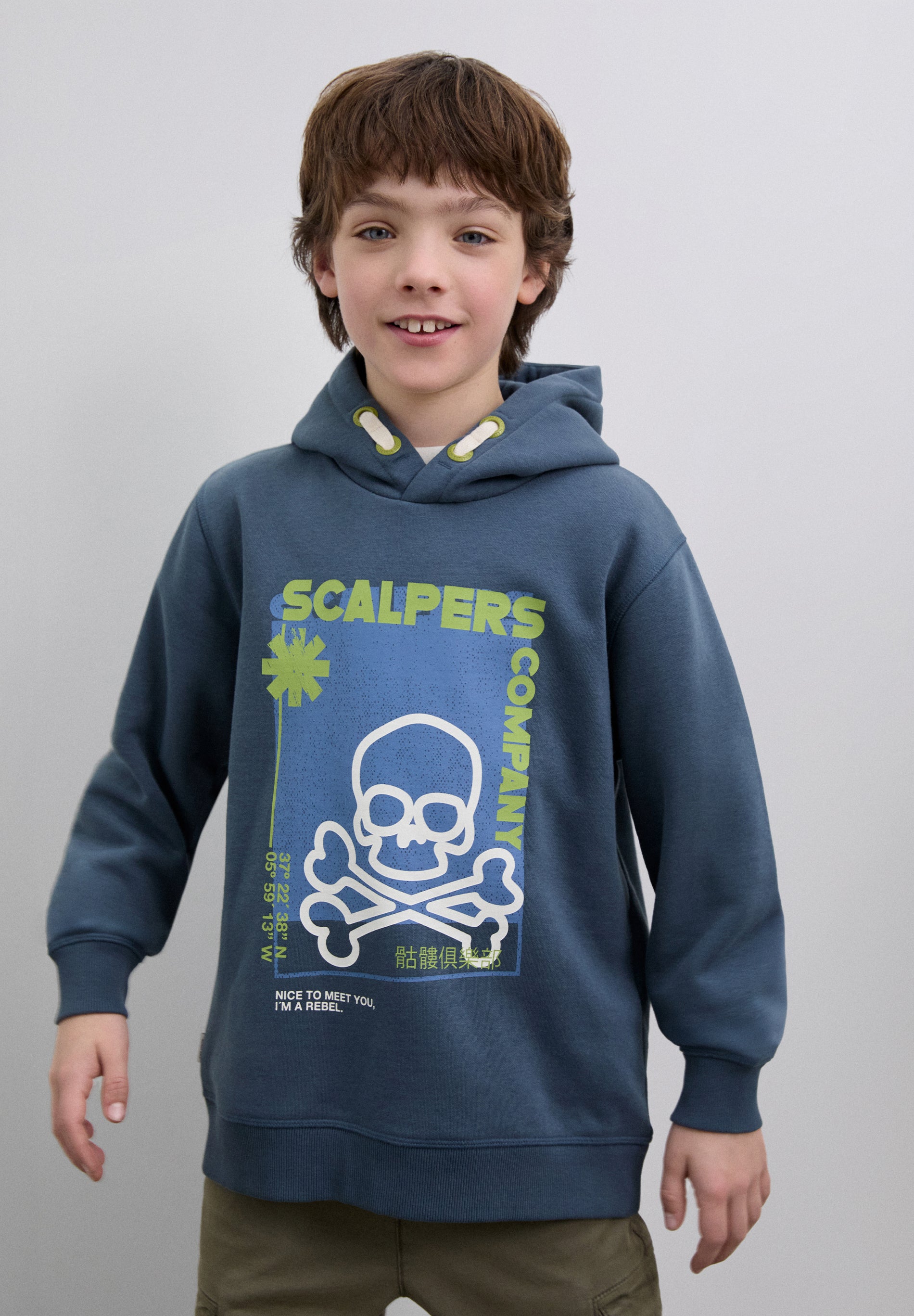 SUDADERA CAPUCHA PRINT