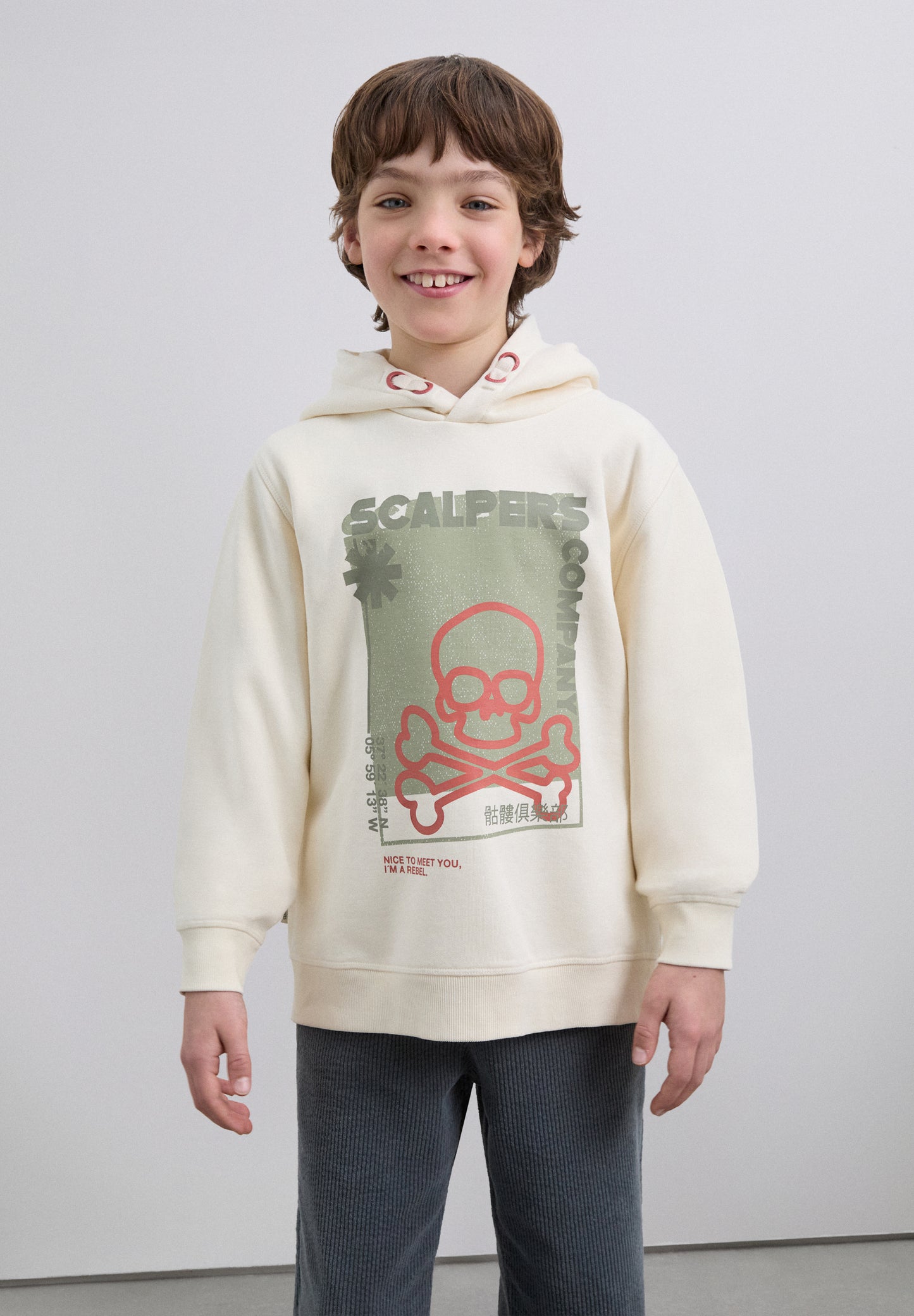 SUDADERA CAPUCHA PRINT