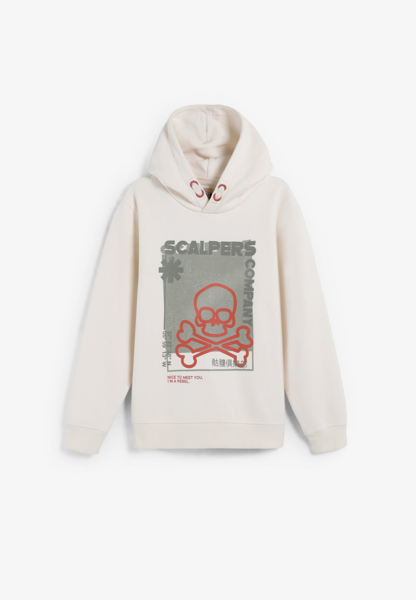 SUDADERA CAPUCHA PRINT