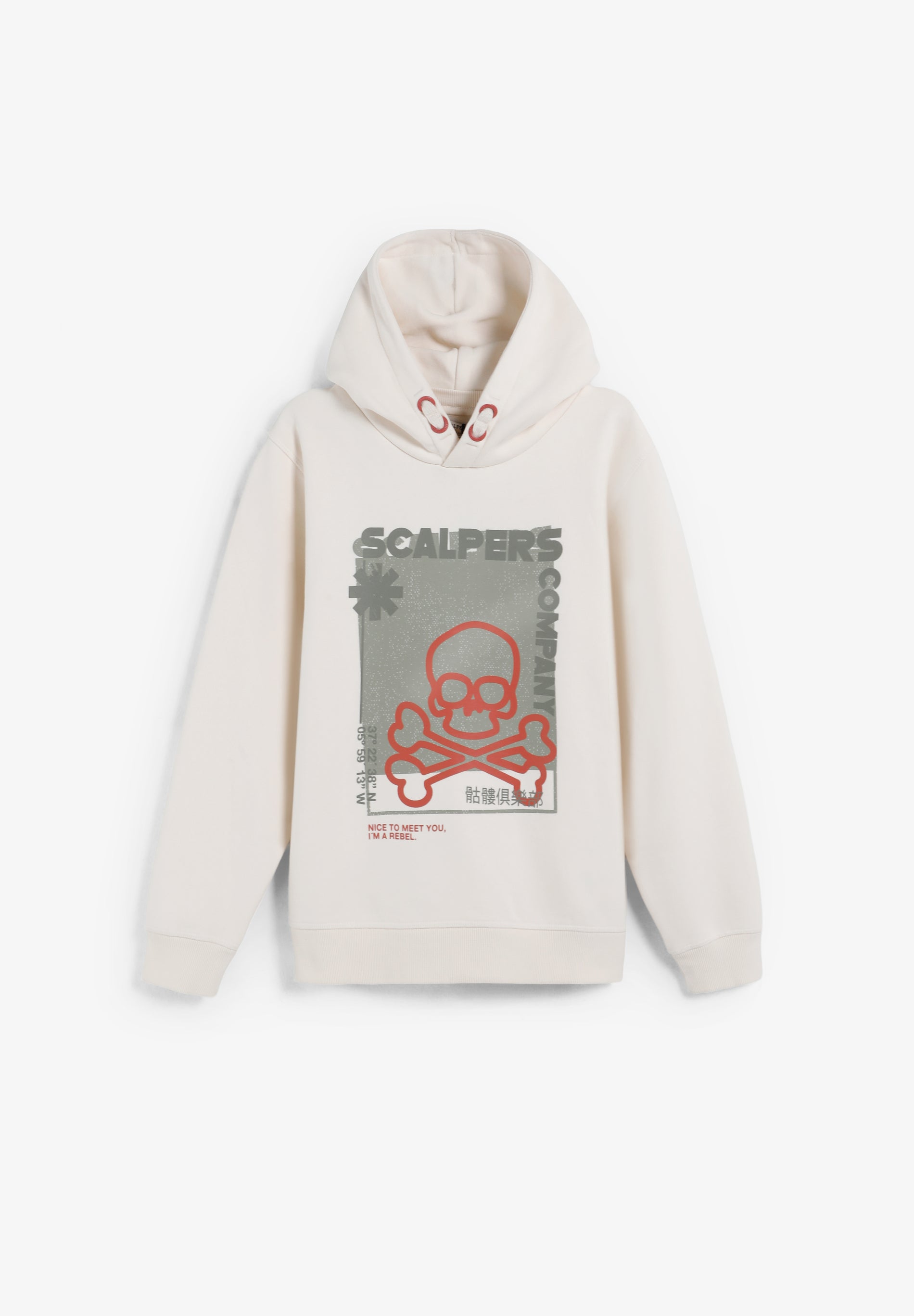 SUDADERA CAPUCHA PRINT