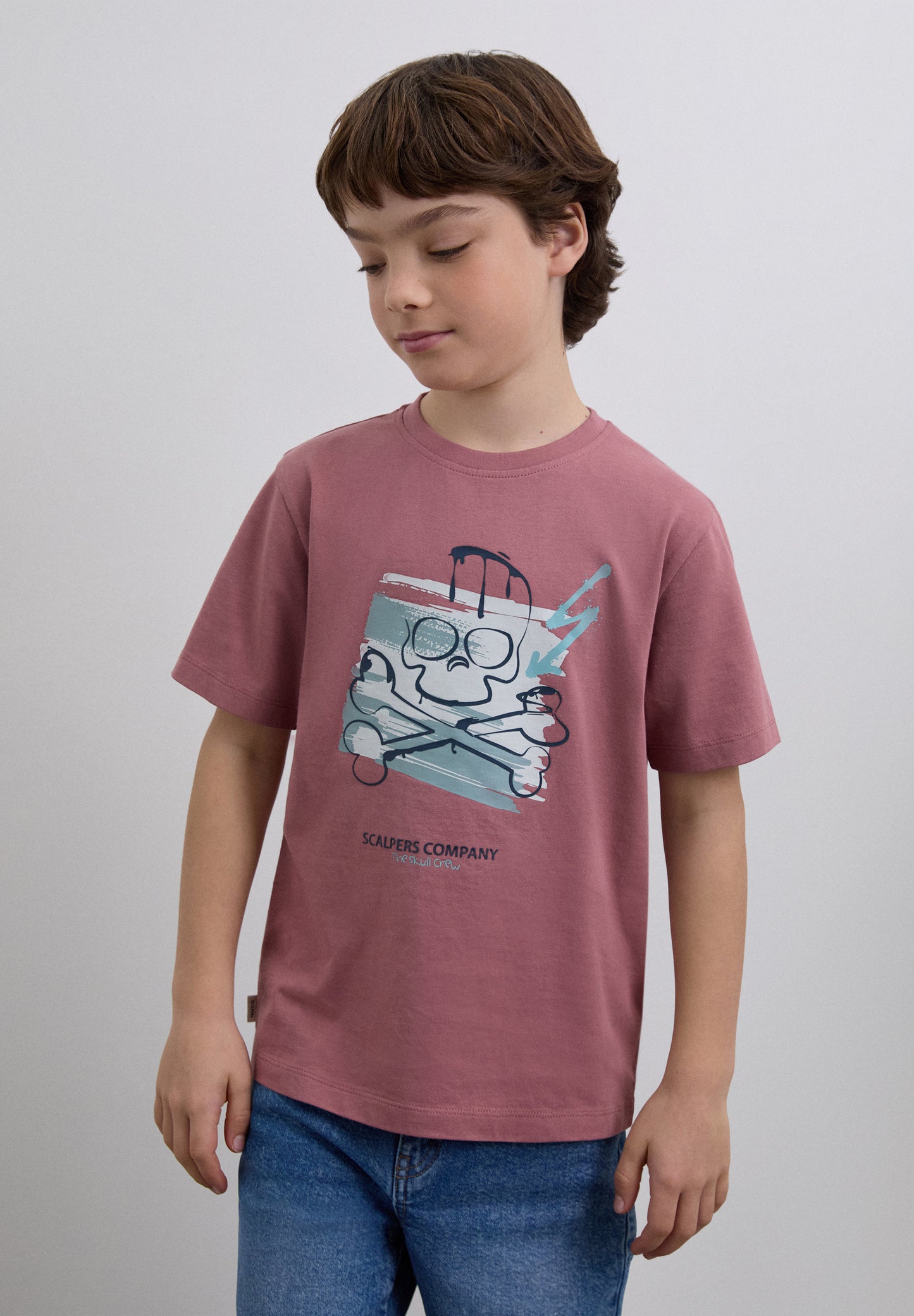 CAMISETA PRINT CALAVERA