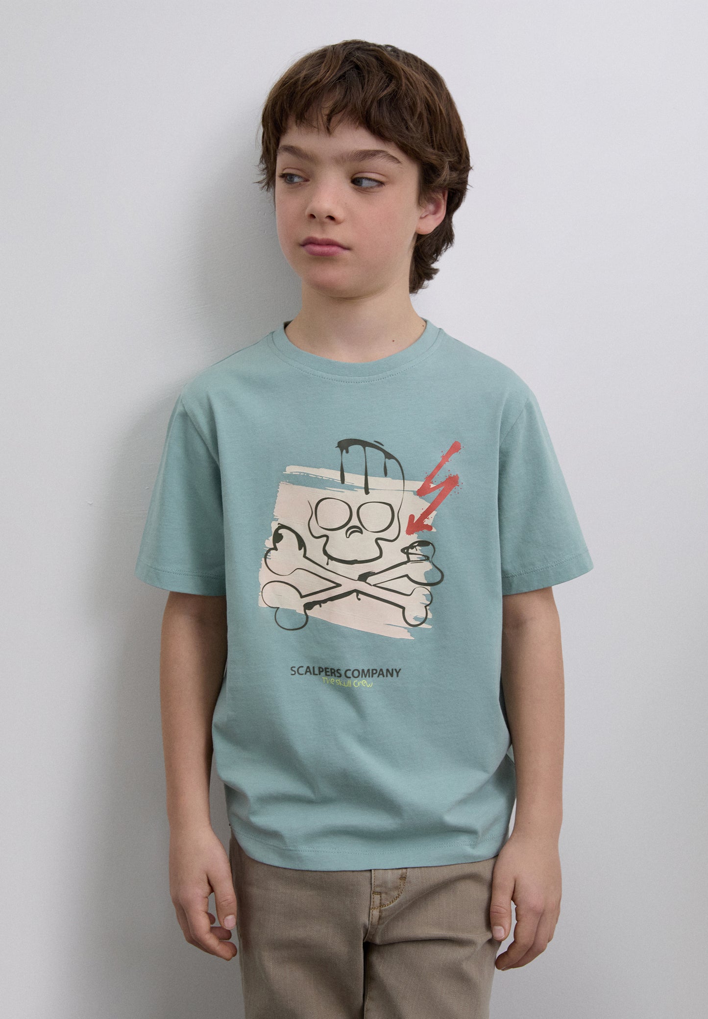 CAMISETA PRINT CALAVERA