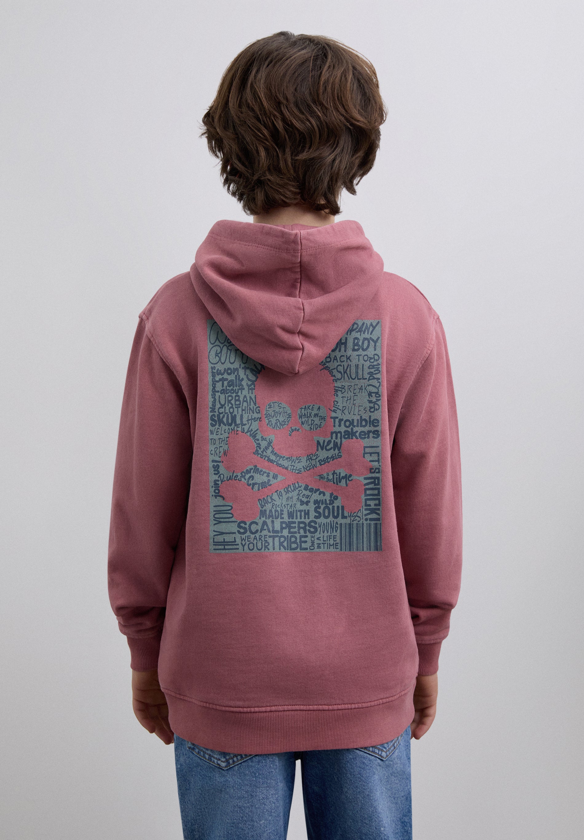 SUDADERA PRINT CALAVERA