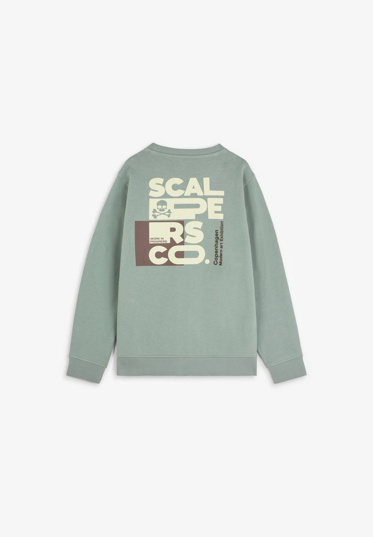 SUDADERA RIB ESTAMPADA