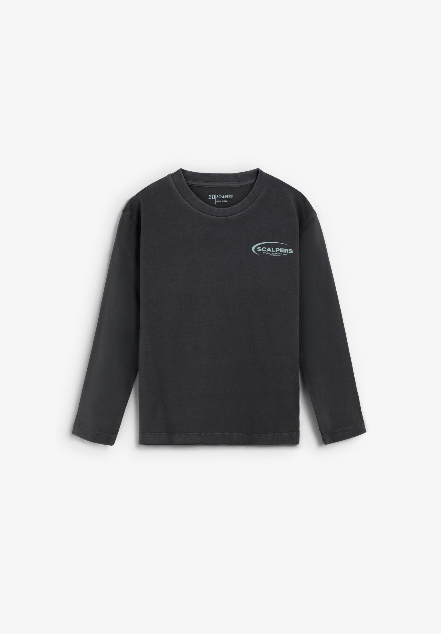 CAMISETA PRINT MANGA LARGA