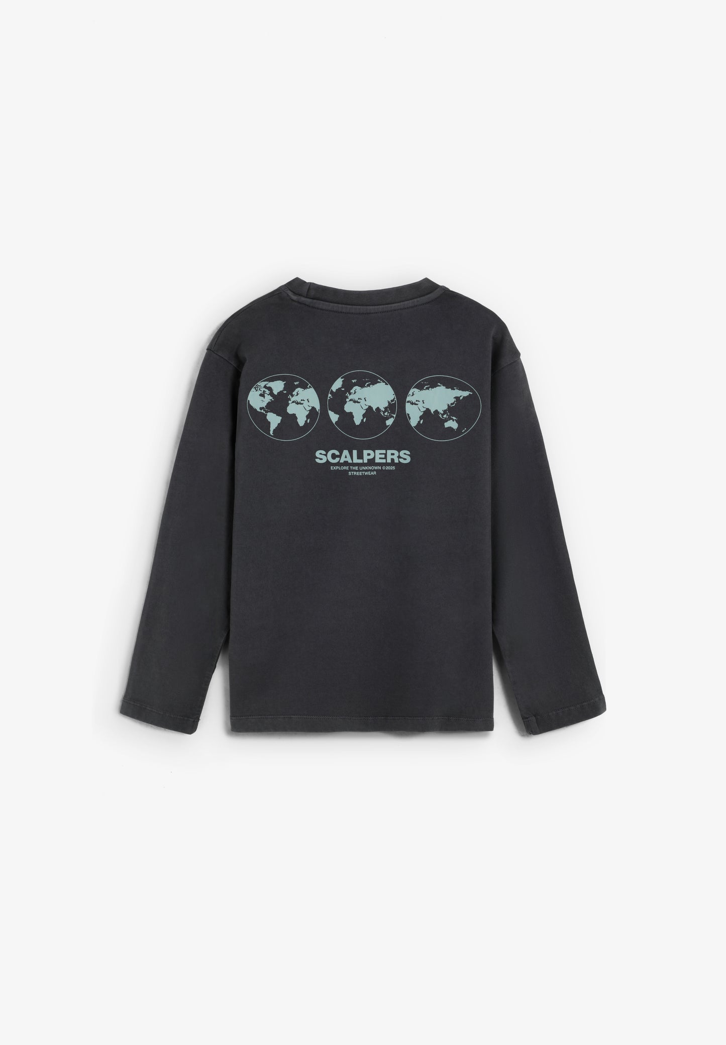 CAMISETA PRINT MANGA LARGA