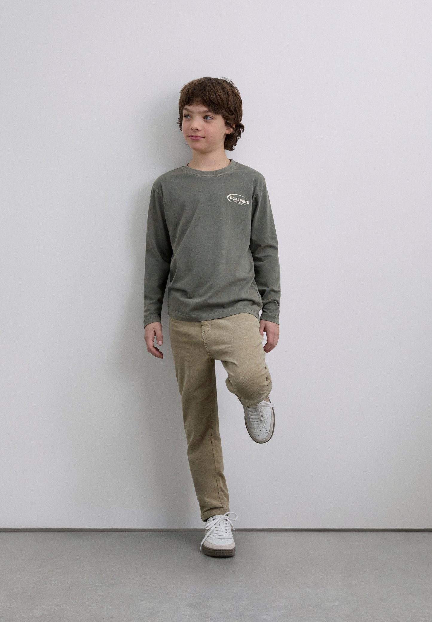 CAMISETA PRINT MANGA LARGA