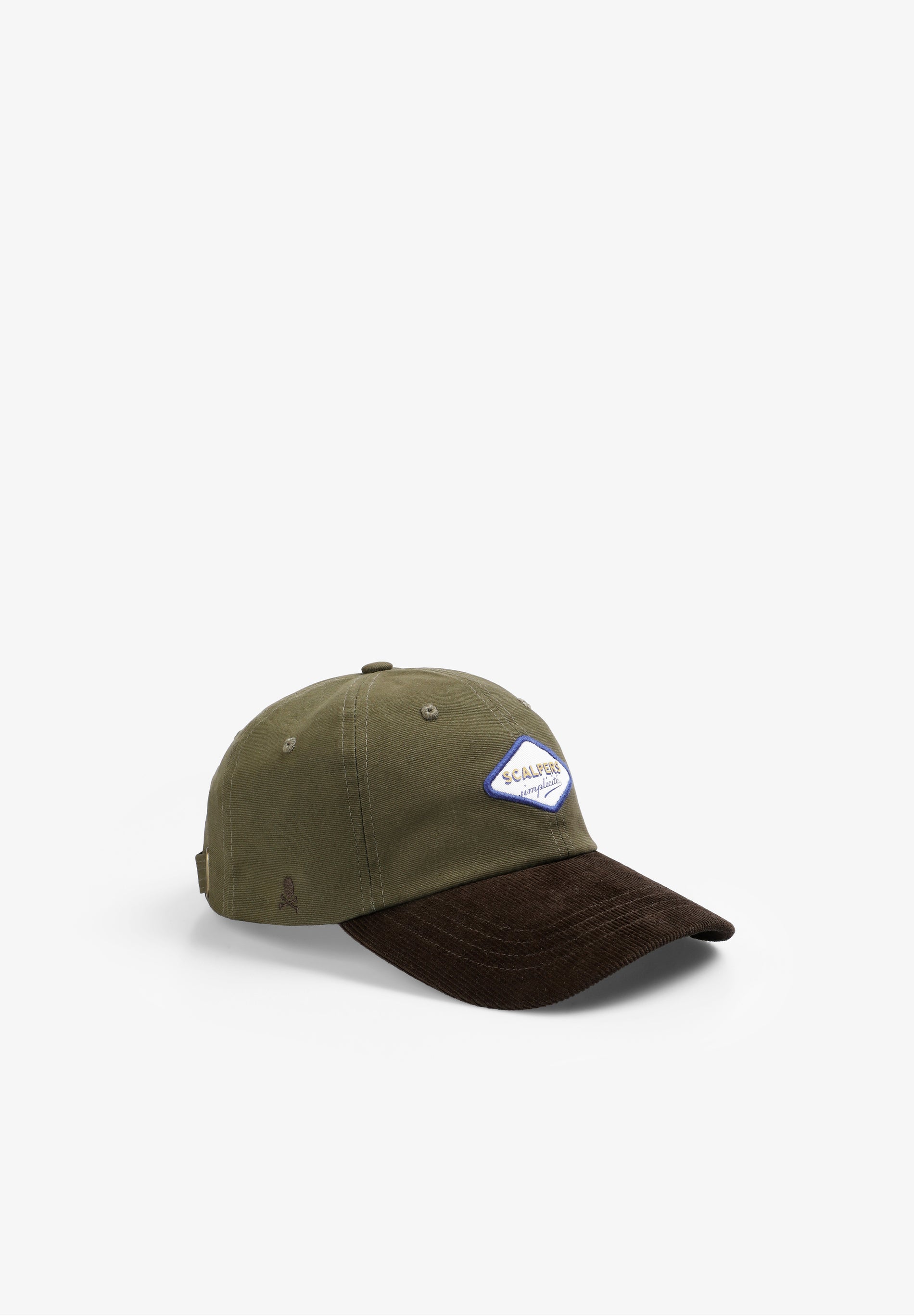 GORRA PANA CONTRASTE BORDADA