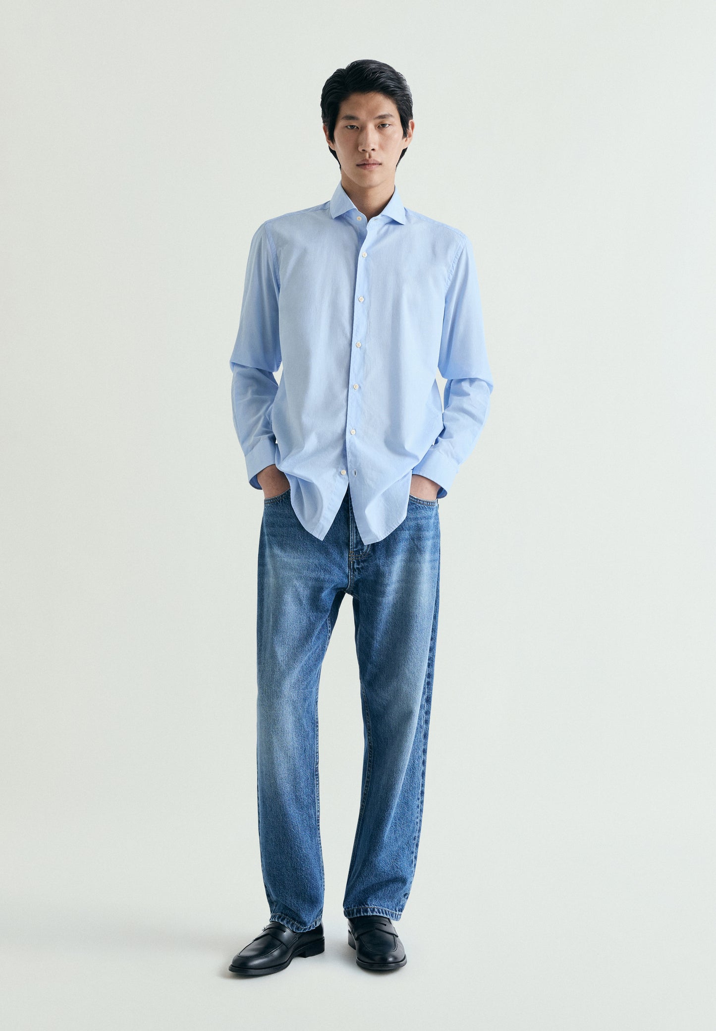 CAMISA RAYAS REGULAR FIT