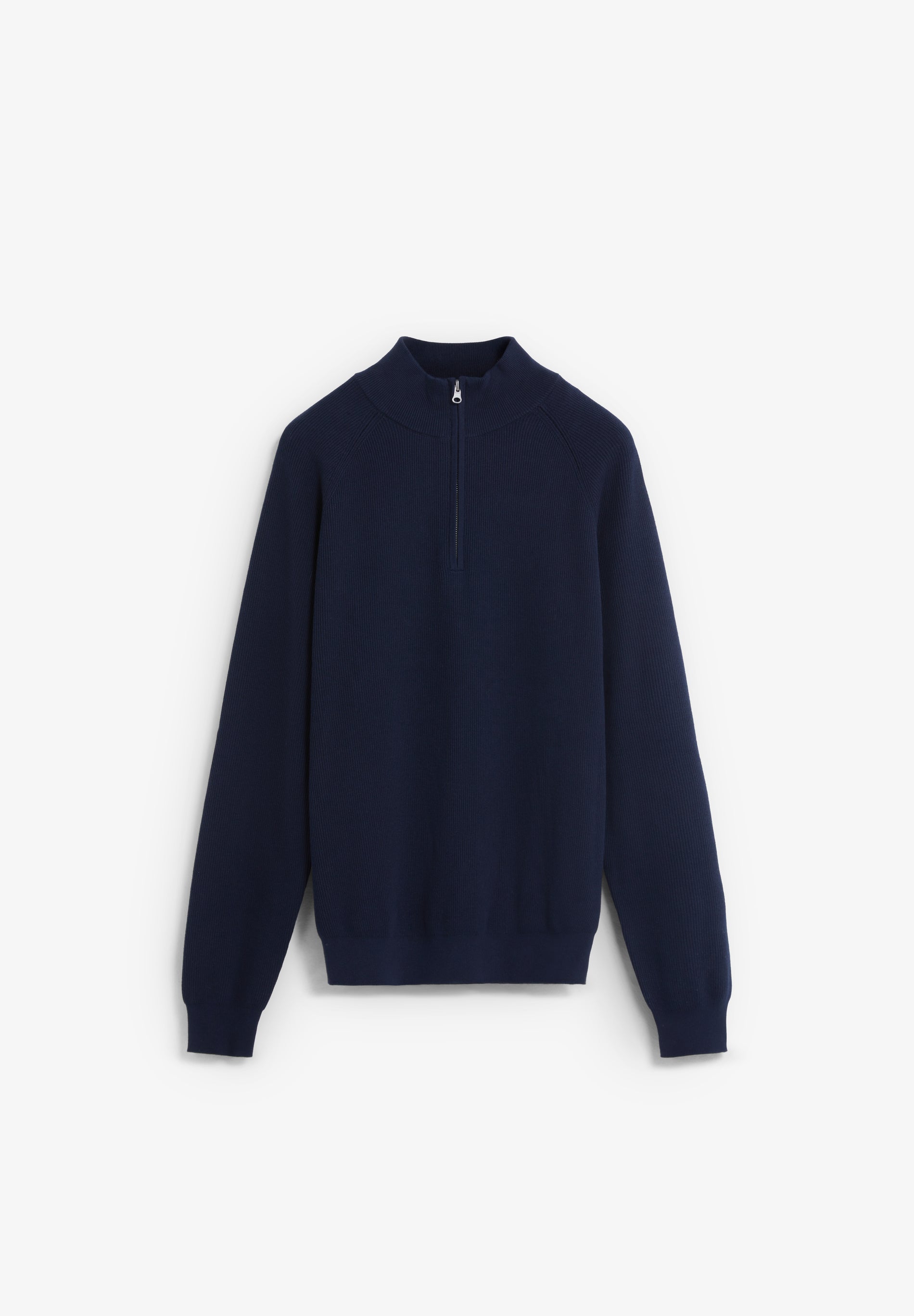 JERSEY PUNTO CUELLO MOCK CREMALLERA