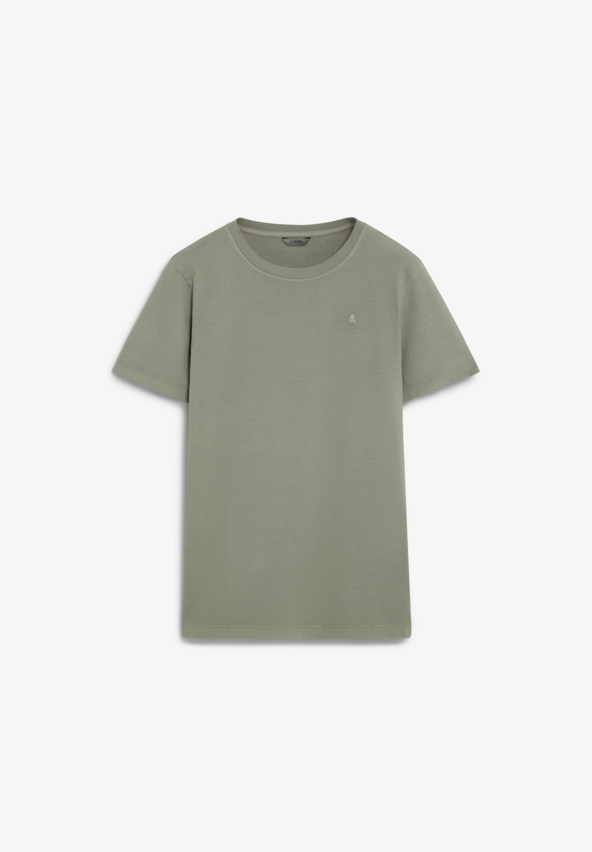 CAMISETA BORDADA EFECTO WASHED