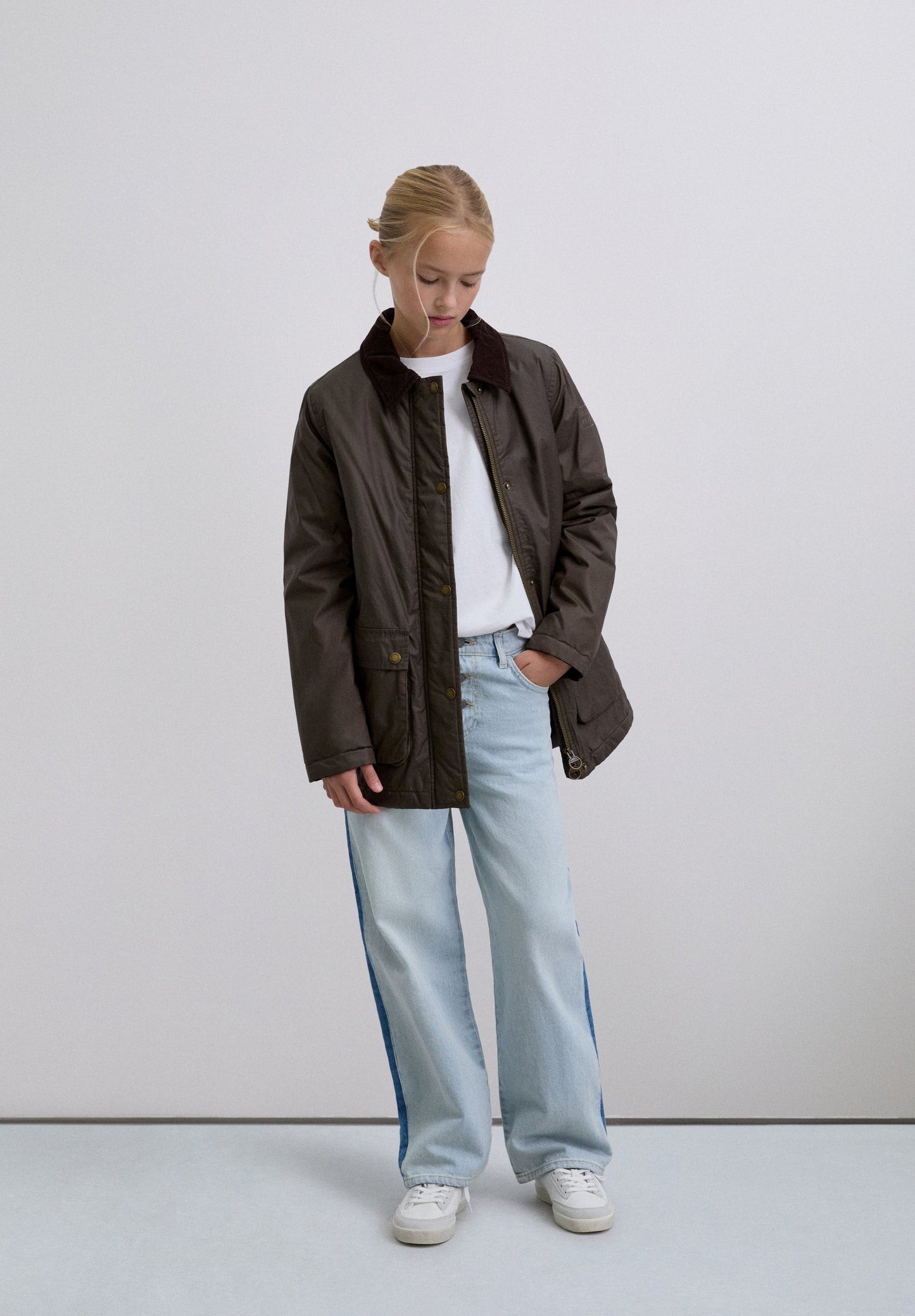 CAZADORA CUELLO CONTRASTE