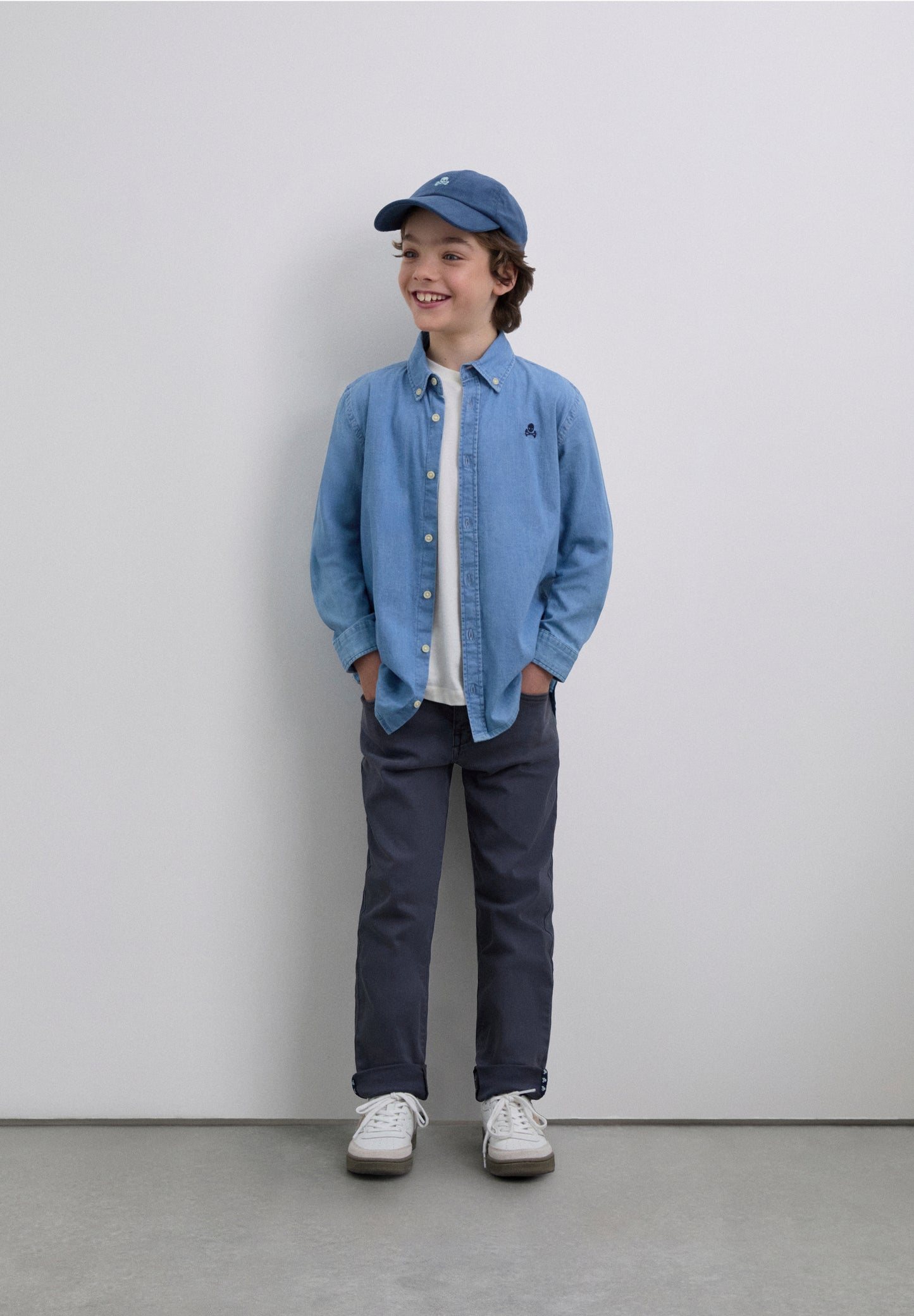 CAMISA DENIM CALAVERA