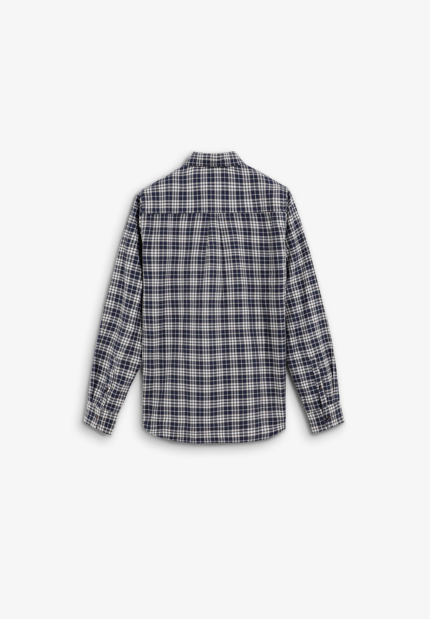 CAMISA POLERA CUADROS CALAVERA