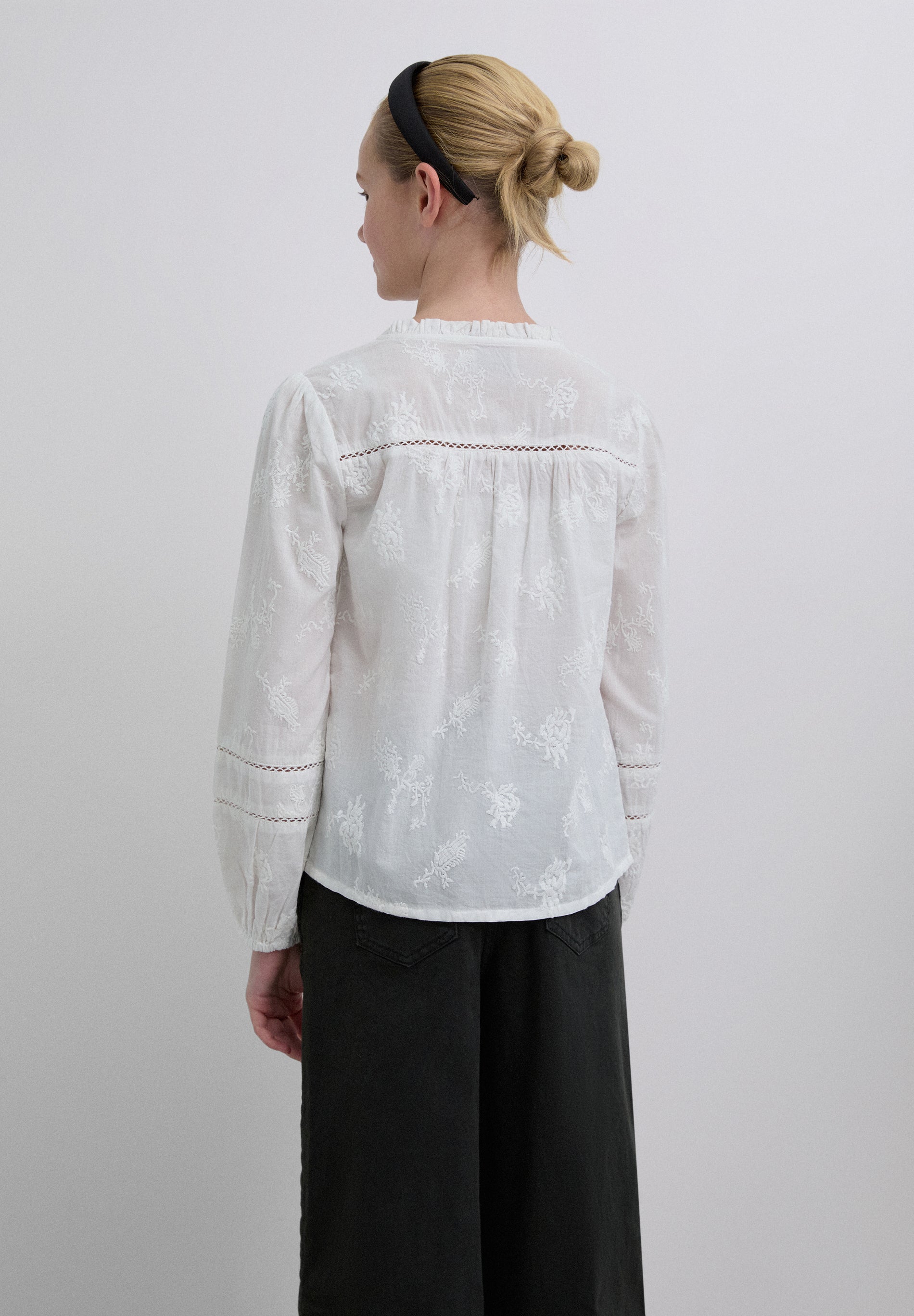 CAMISA ROMÁNTICA ALGODÓN - Scalpers