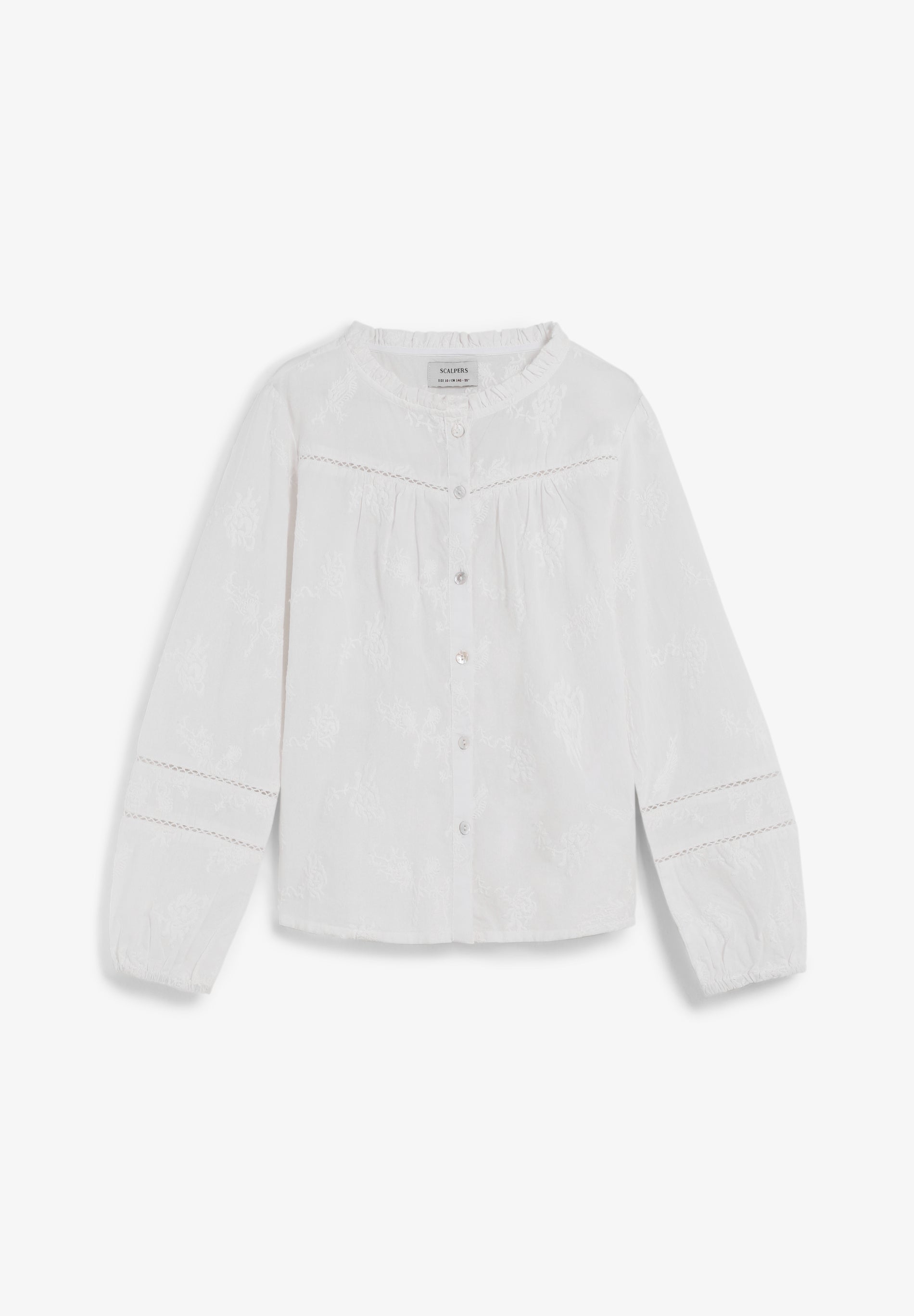 CAMISA ROMÁNTICA ALGODÓN - Scalpers