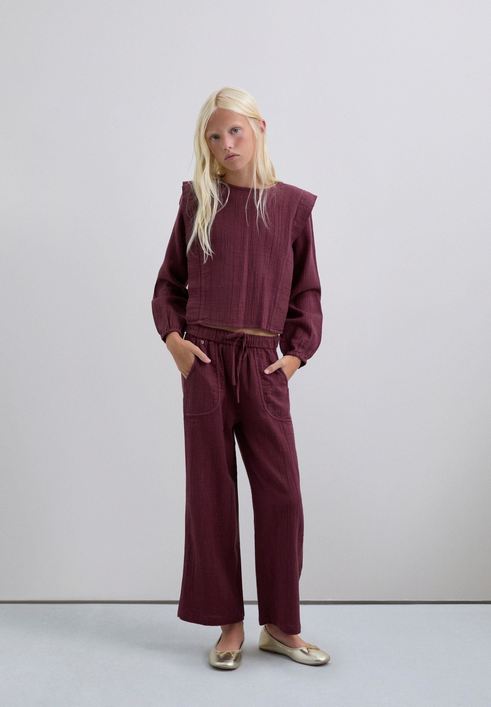 BLUSA PLIEGUES