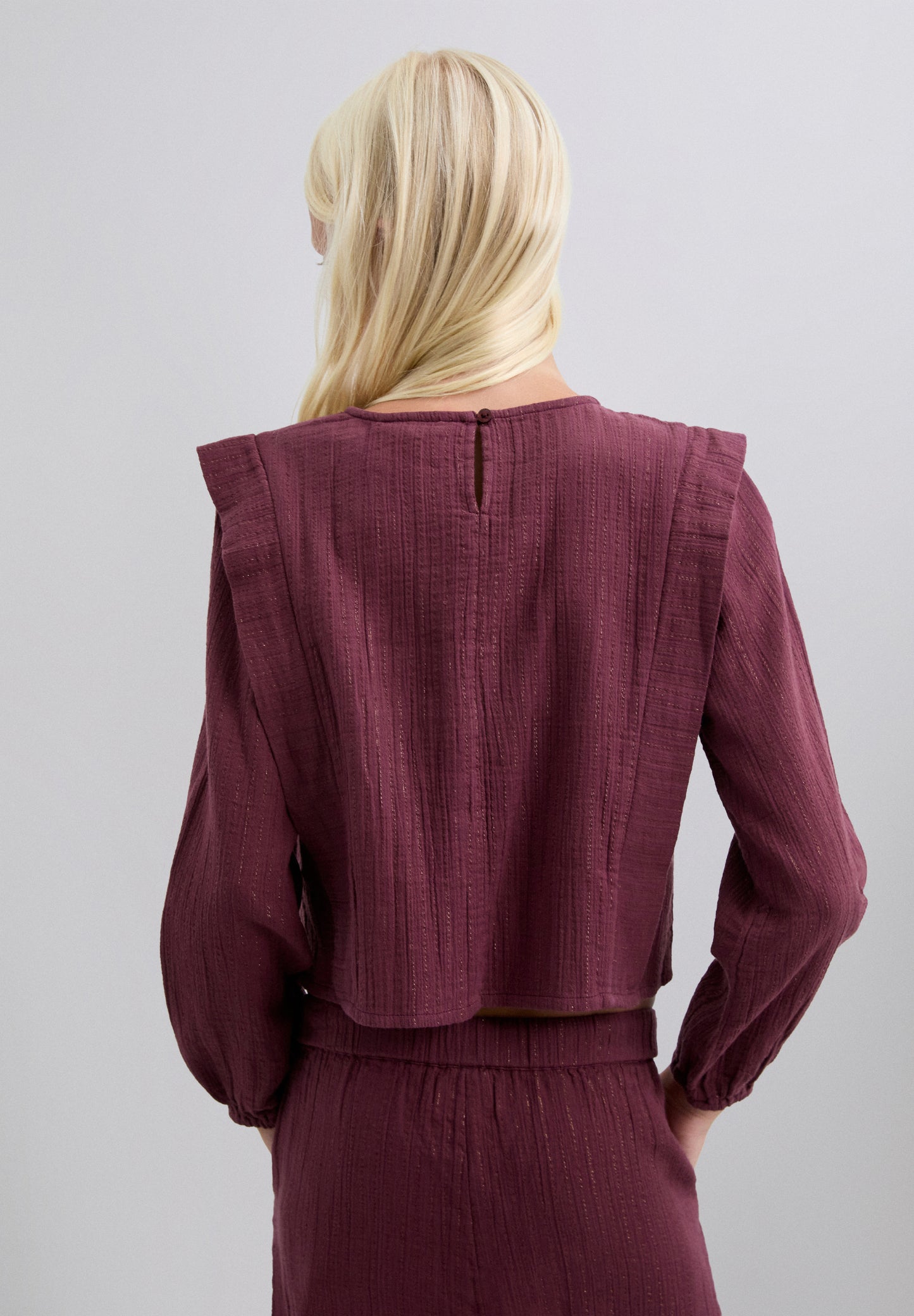 BLUSA PLIEGUES