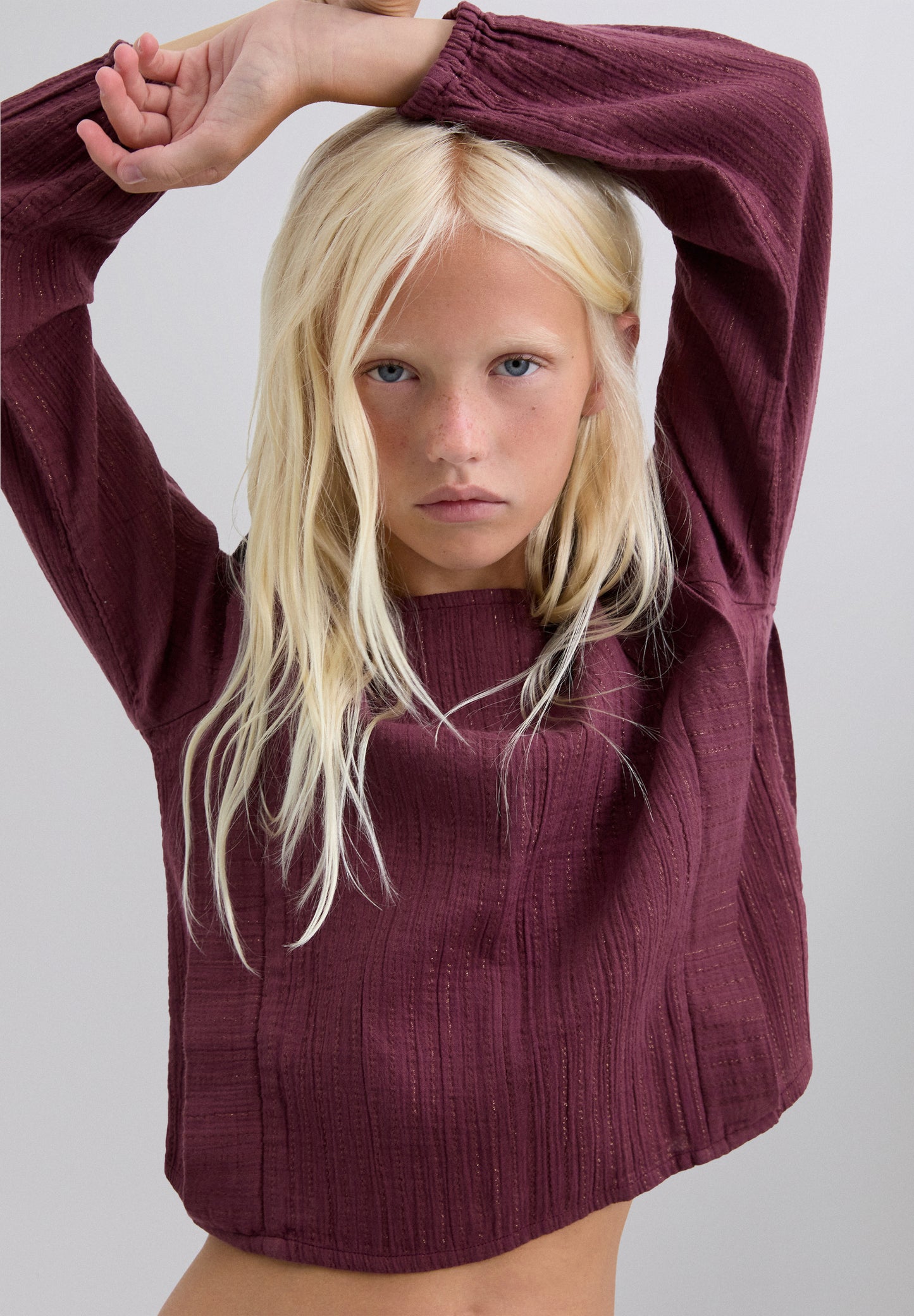 BLUSA PLIEGUES