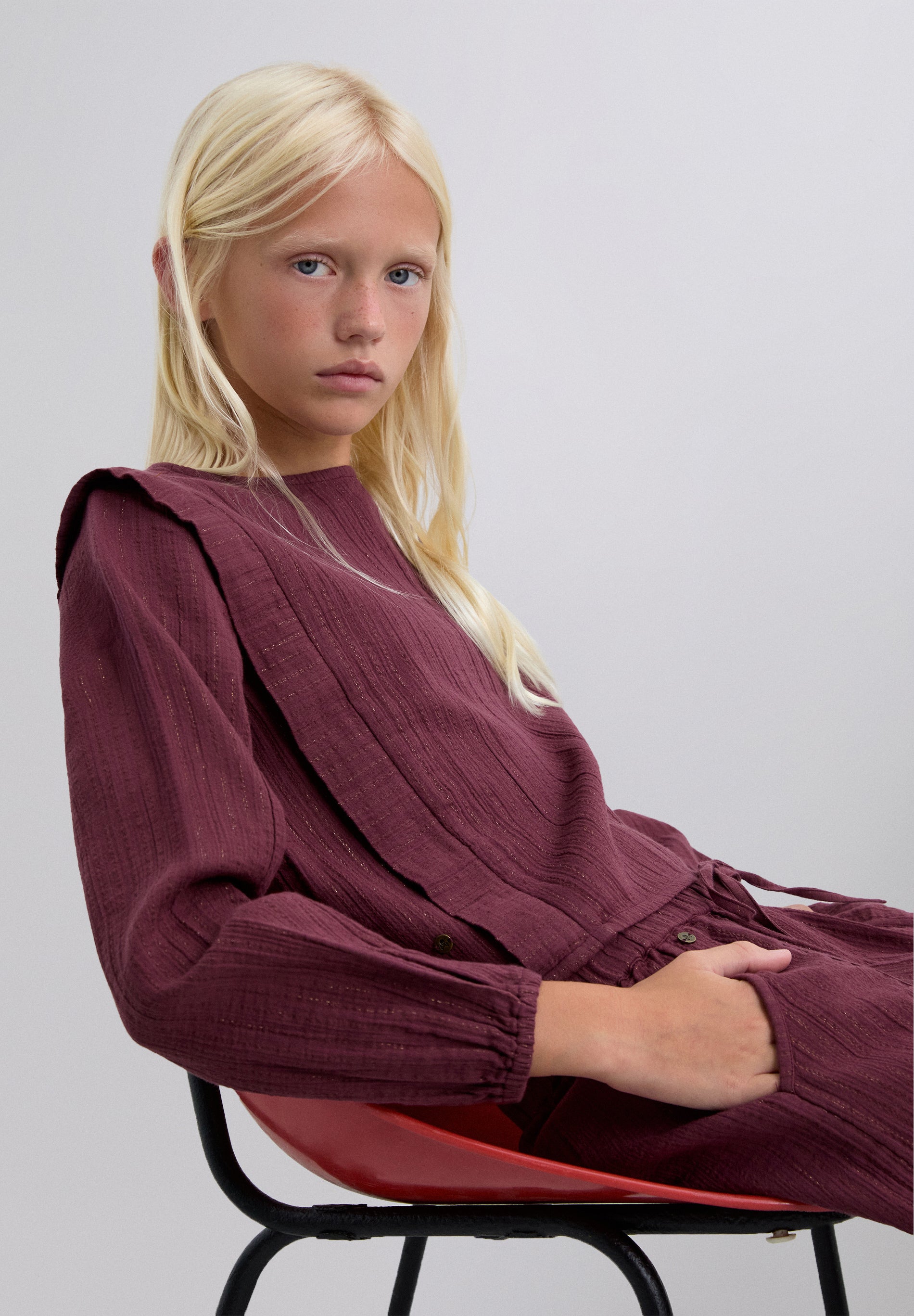 BLUSA PLIEGUES
