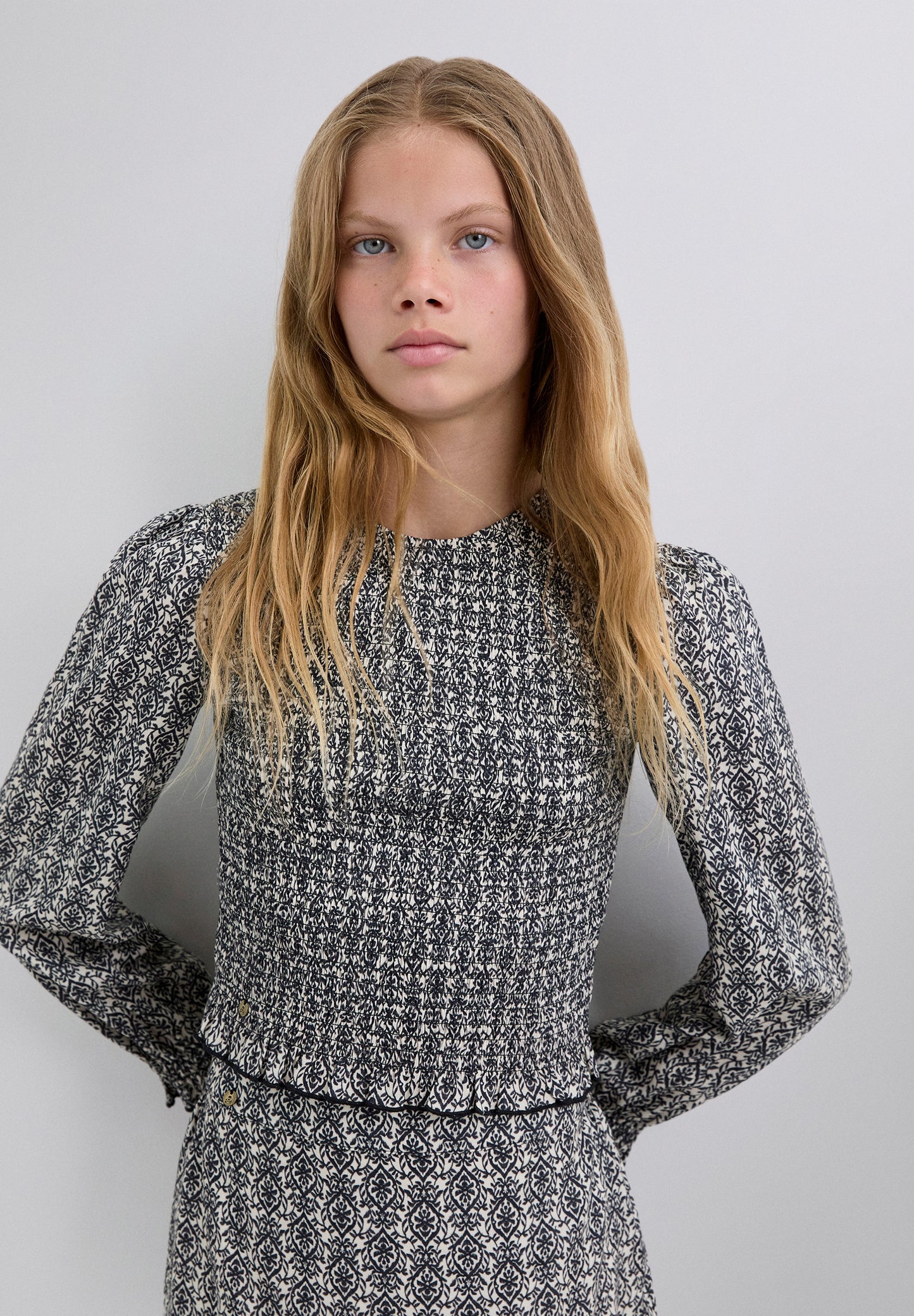 BLUSA PRINT VOLANTE