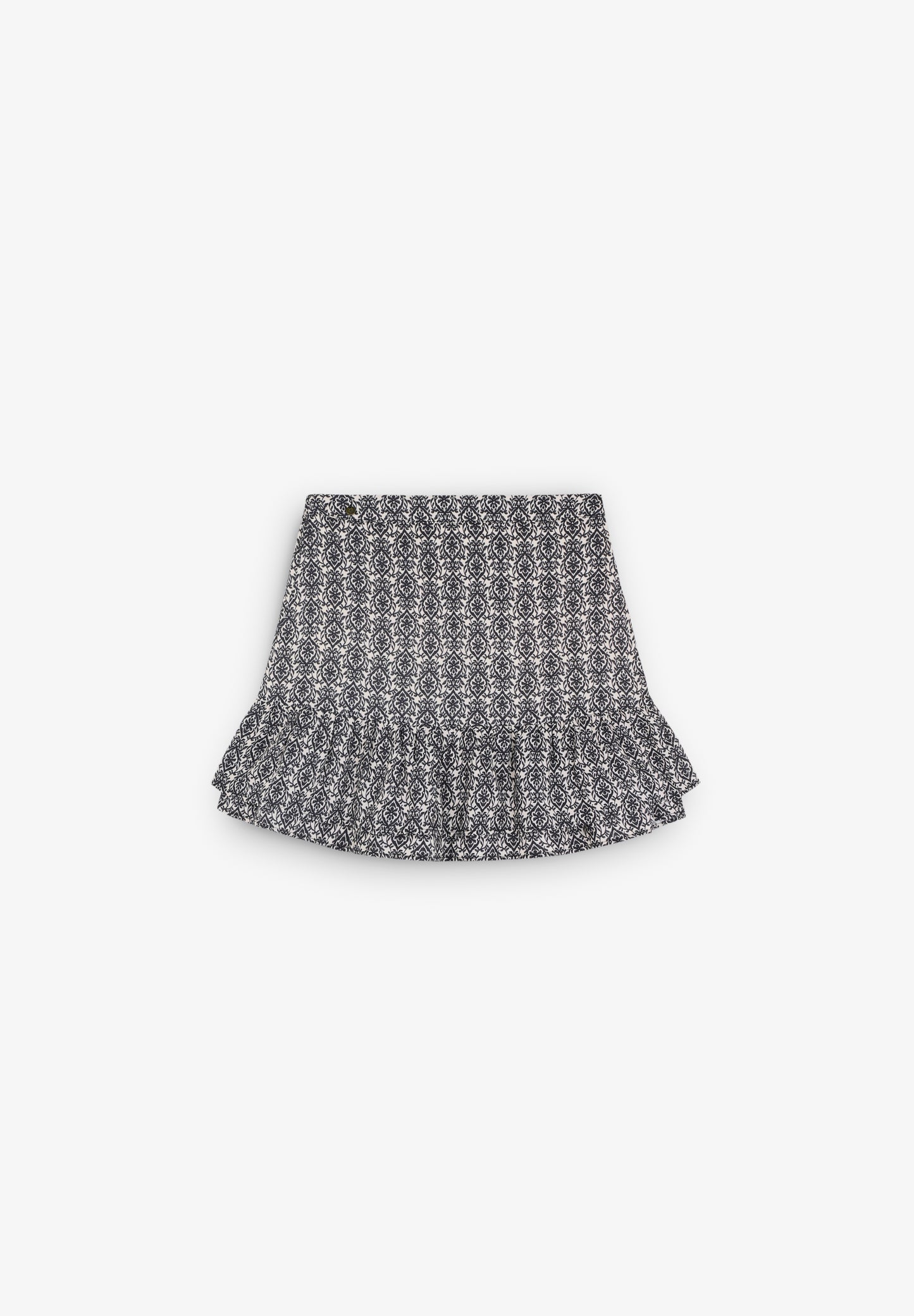 FALDA PRINT VOLANTE