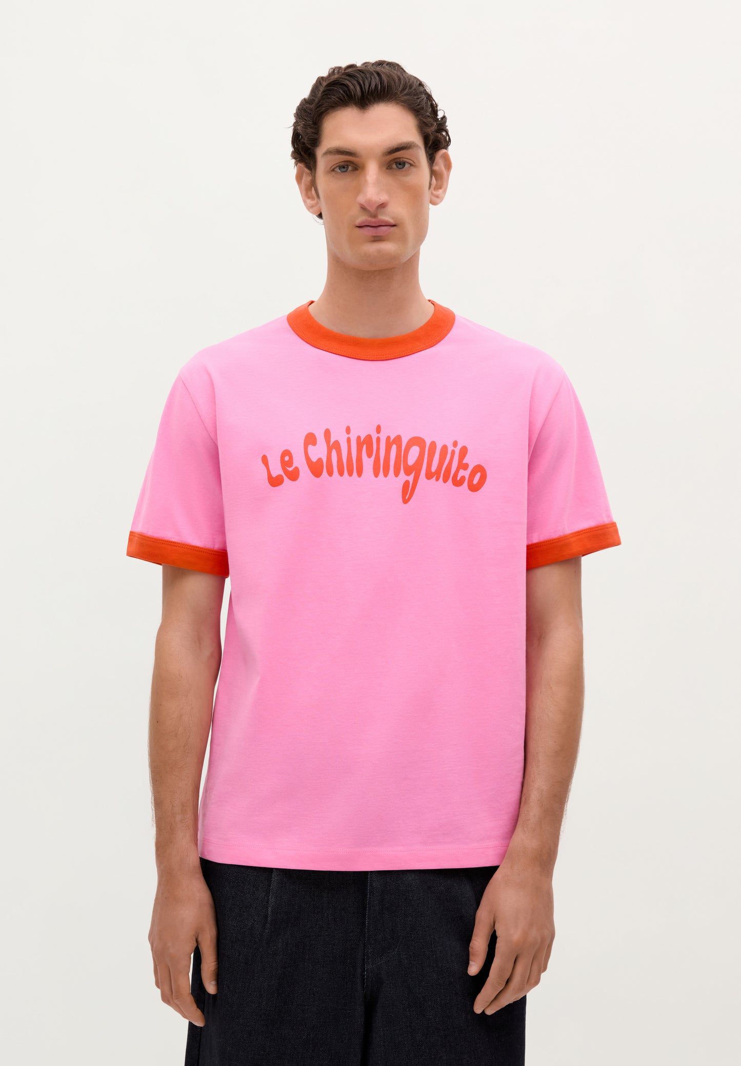 CAMISETA PRINT DELANTERO CONTRASTE | LE CHIRINGUITO