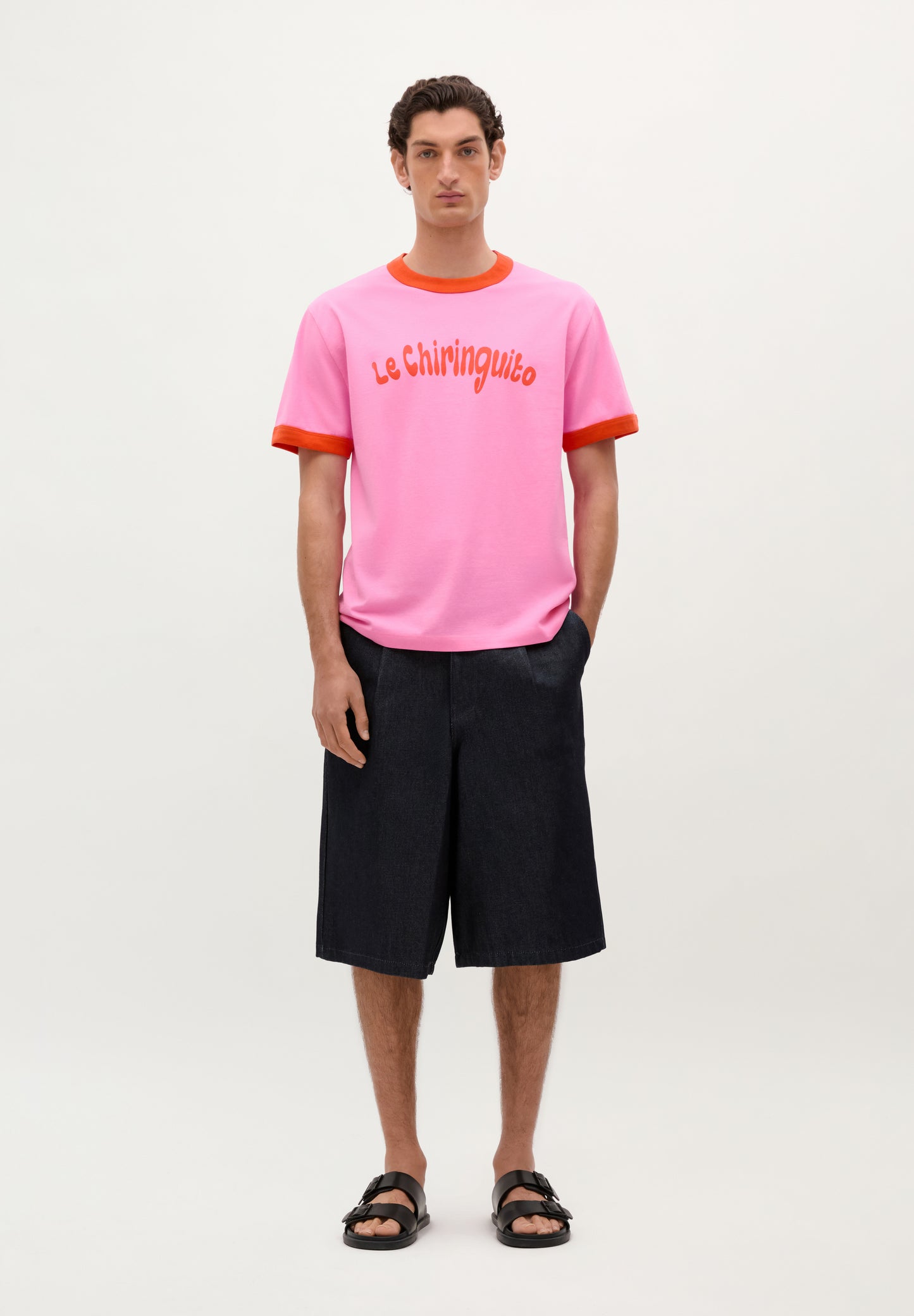 CAMISETA PRINT DELANTERO CONTRASTE | LE CHIRINGUITO