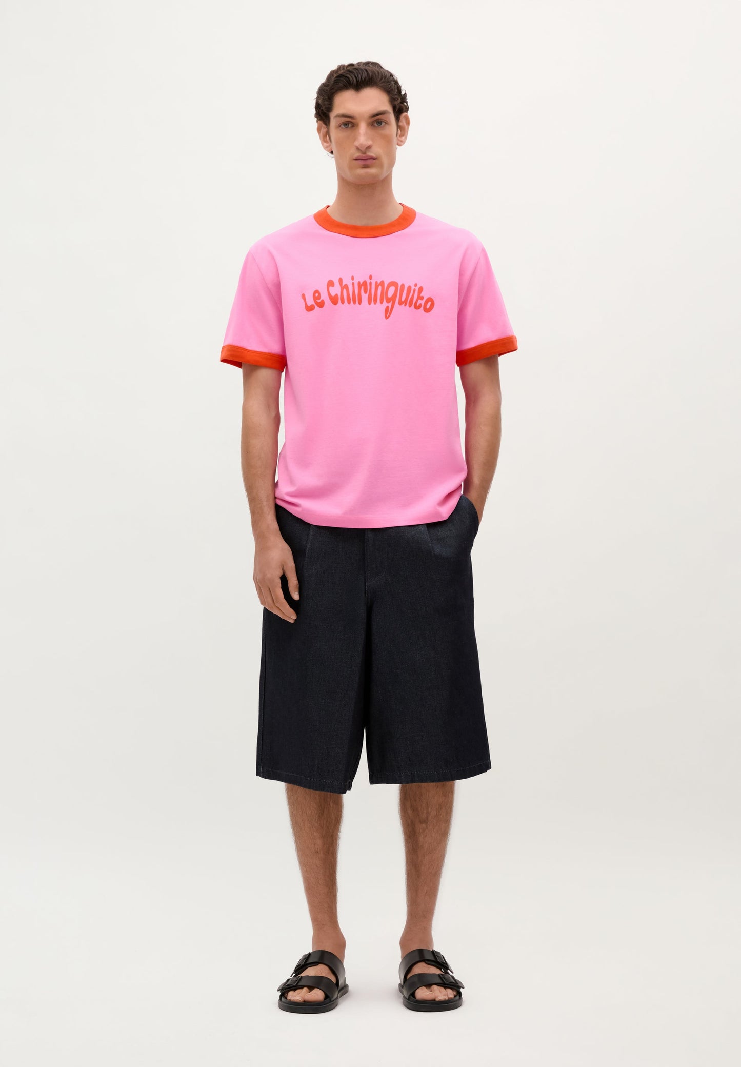 CAMISETA PRINT DELANTERO CONTRASTE | LE CHIRINGUITO