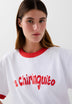 CAMISETA PRINT DELANTERO CONTRASTE | LE CHIRINGUITO