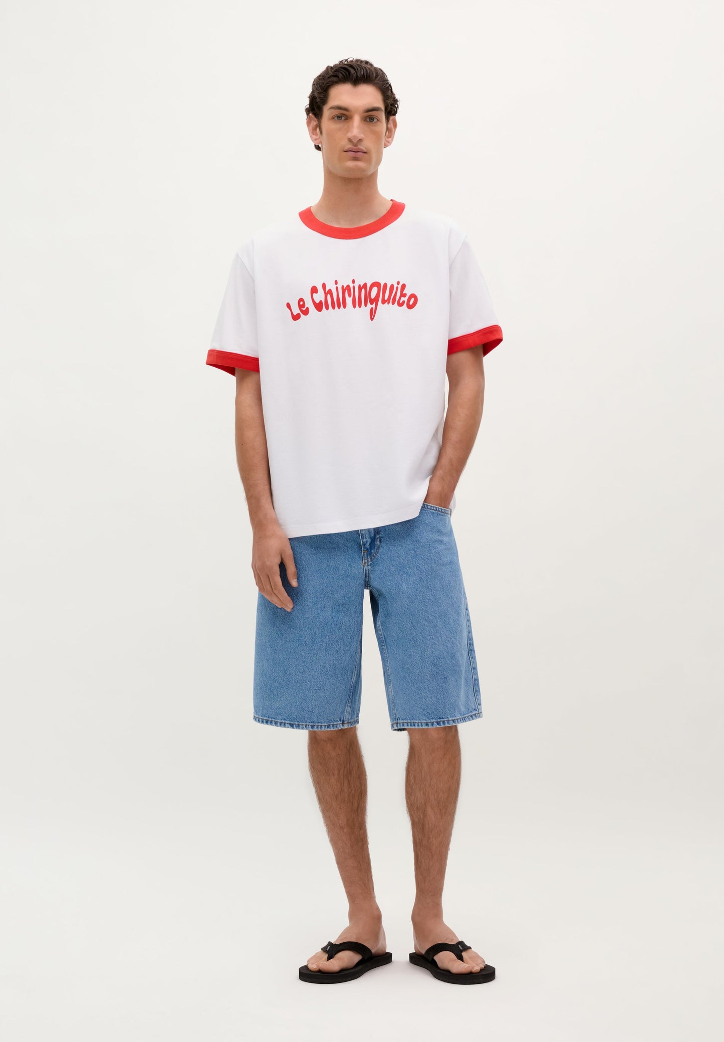 CAMISETA PRINT DELANTERO CONTRASTE | LE CHIRINGUITO