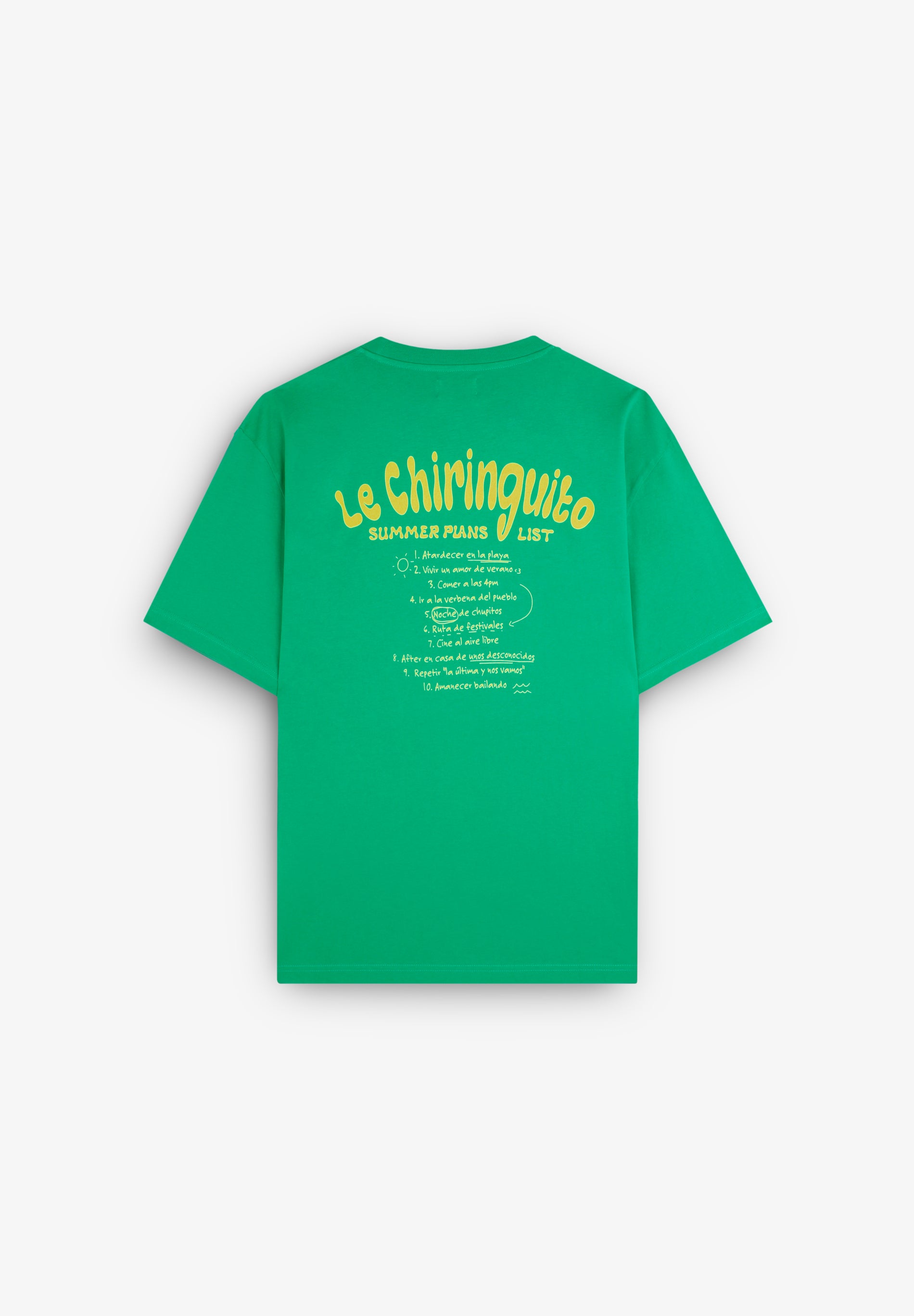 CAMISETA PRINT TRASERO | LE CHIRINGUITO