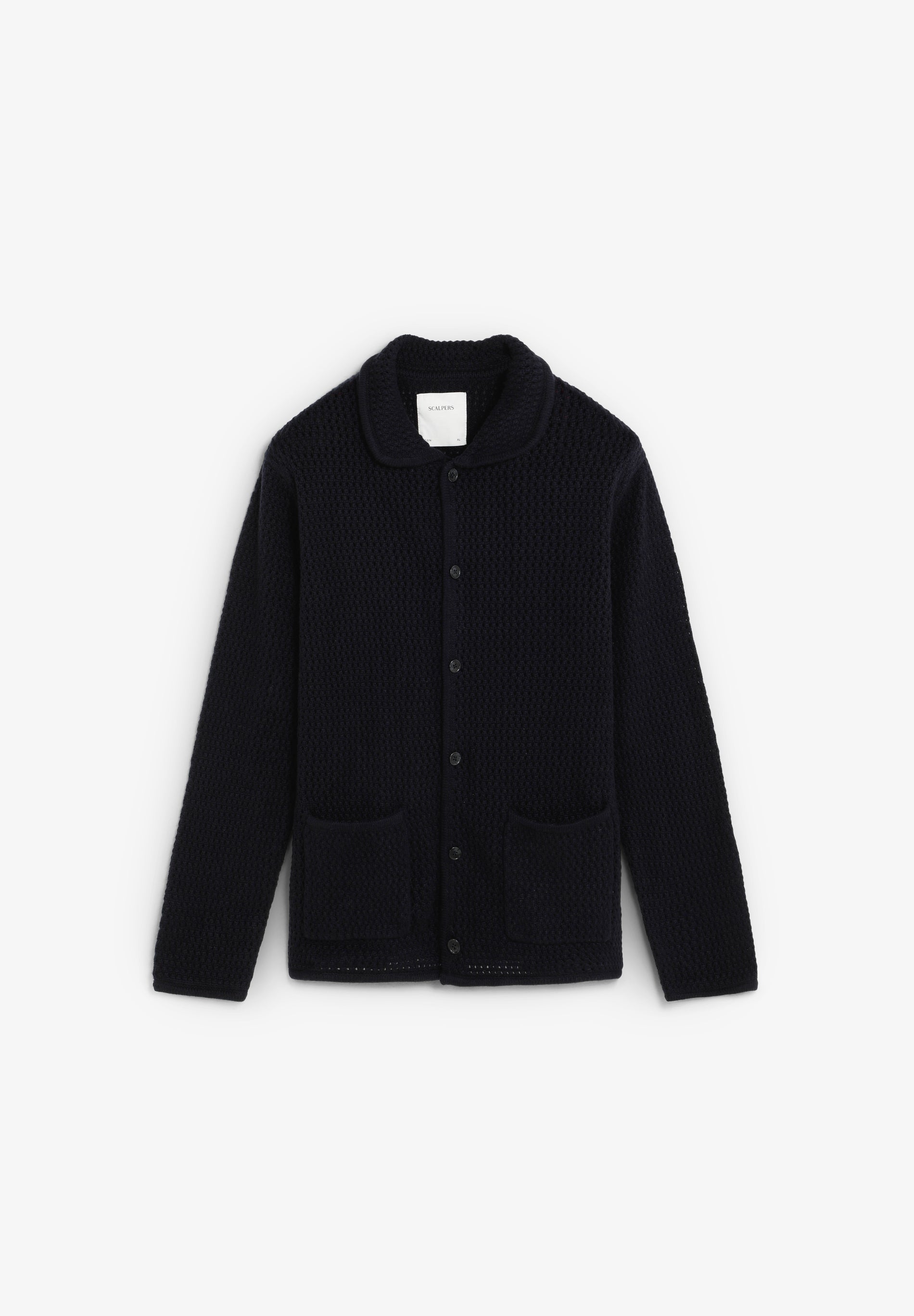 CARDIGAN LANA CUELLO CAMISERO