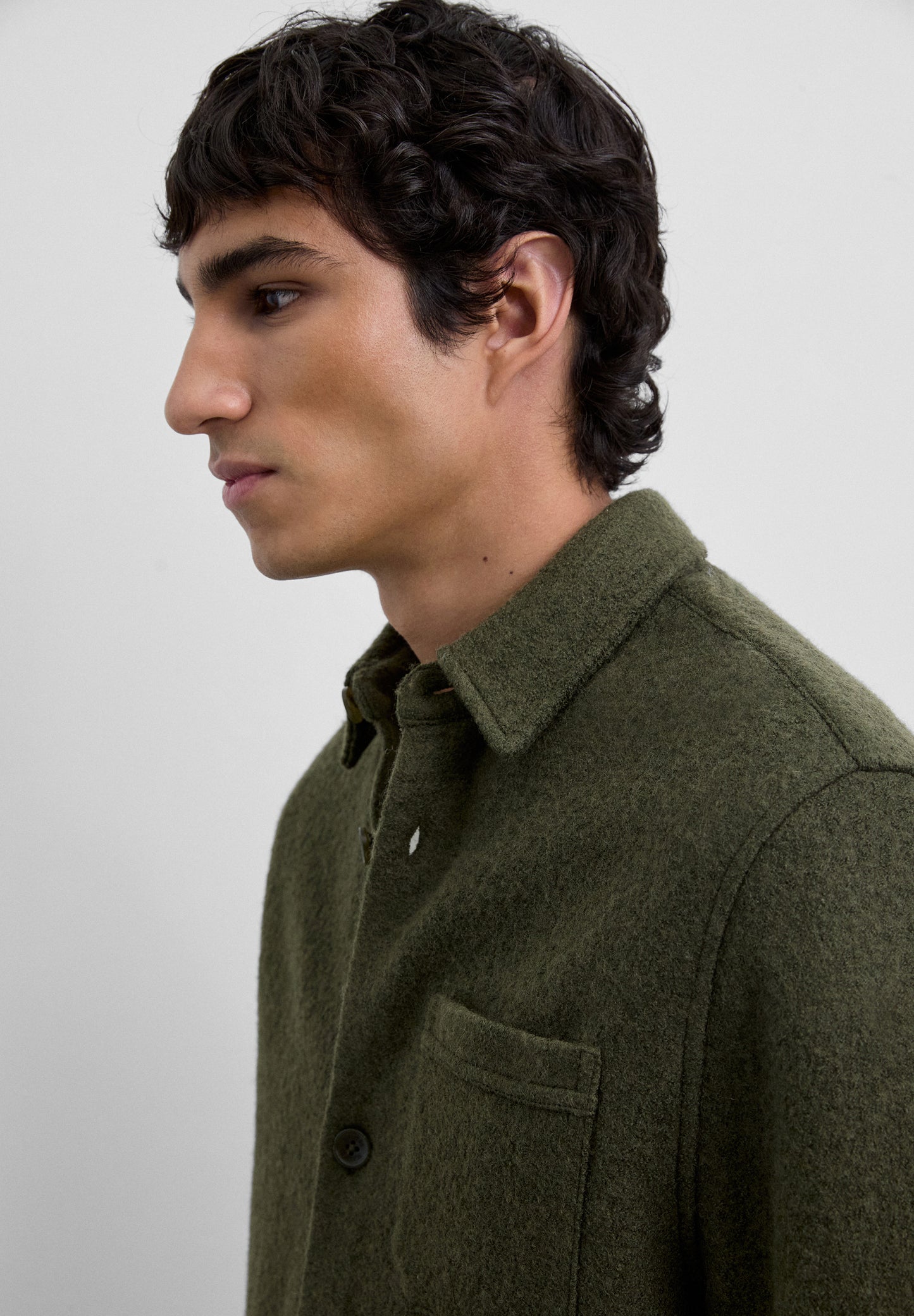 SOBRECAMISA LANA BOLSILLOS