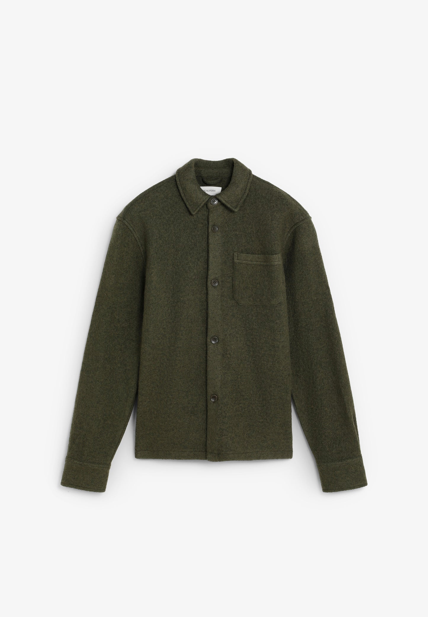 SOBRECAMISA LANA BOLSILLOS