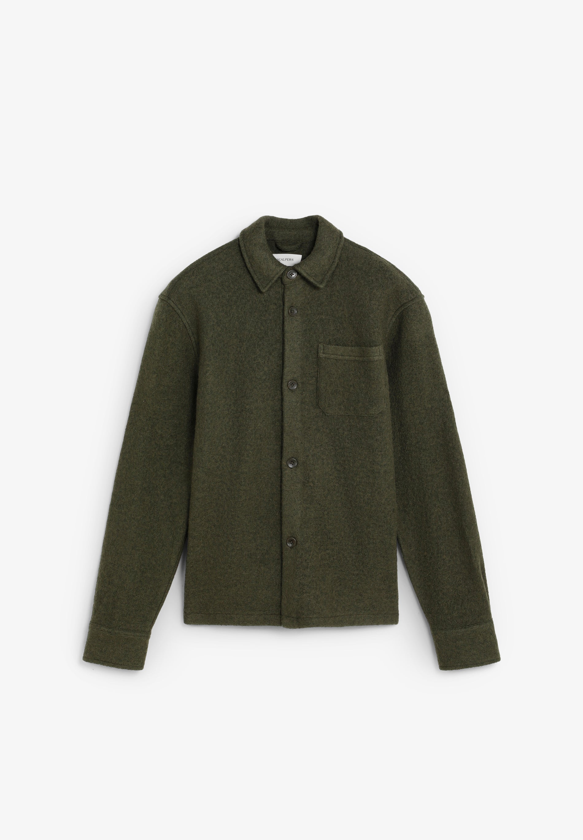 SOBRECAMISA LANA BOLSILLOS