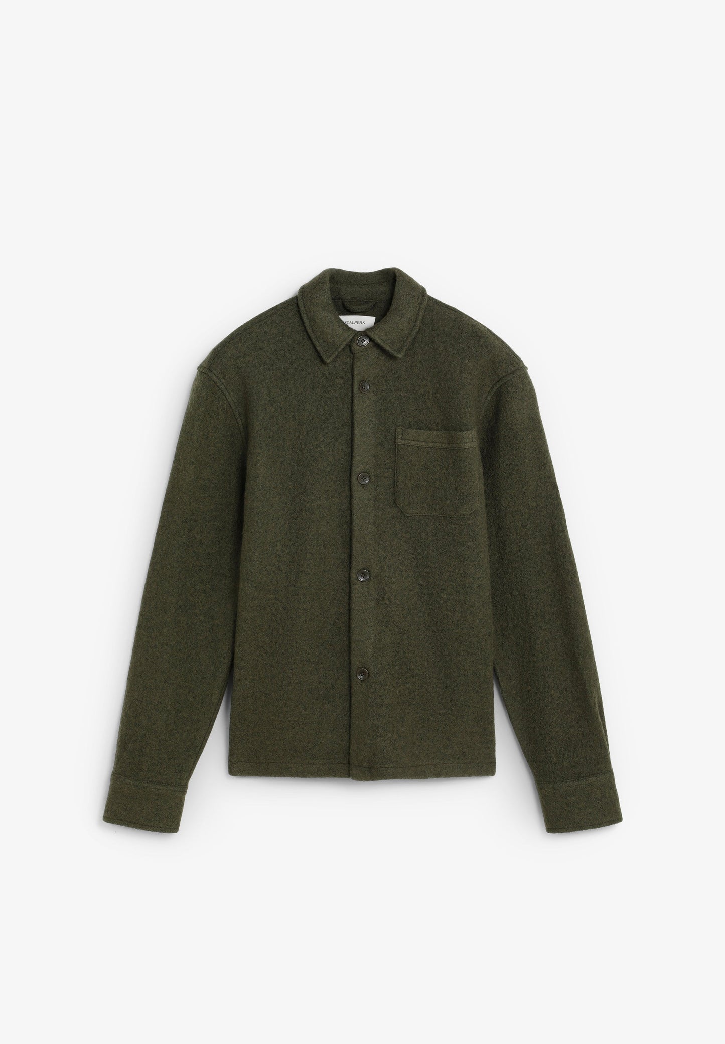 SOBRECAMISA LANA BOLSILLOS
