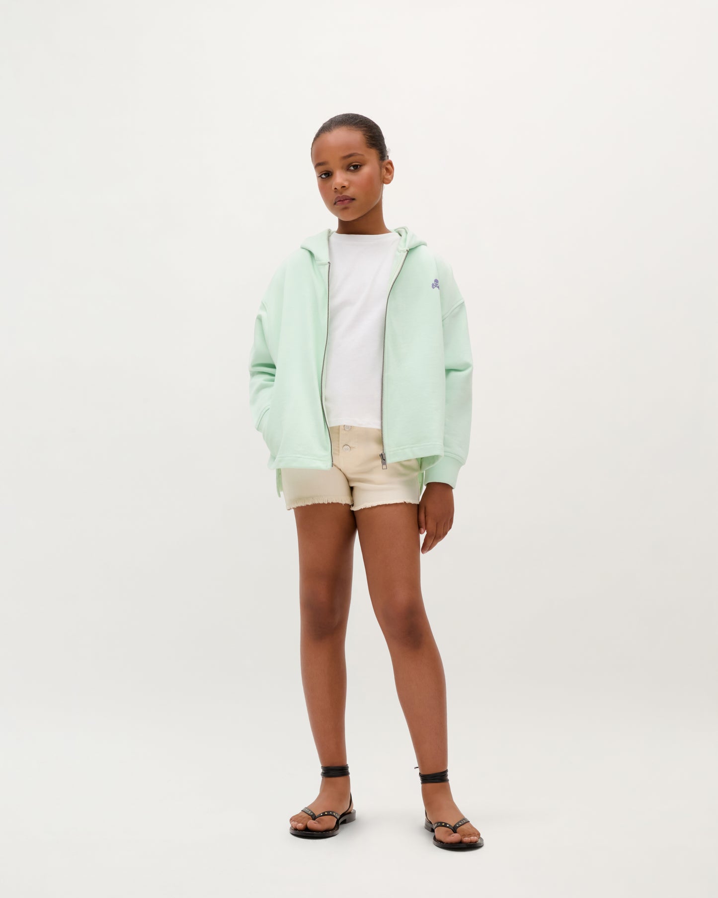 SCMIAMI HOODIE ZIP GIRLS