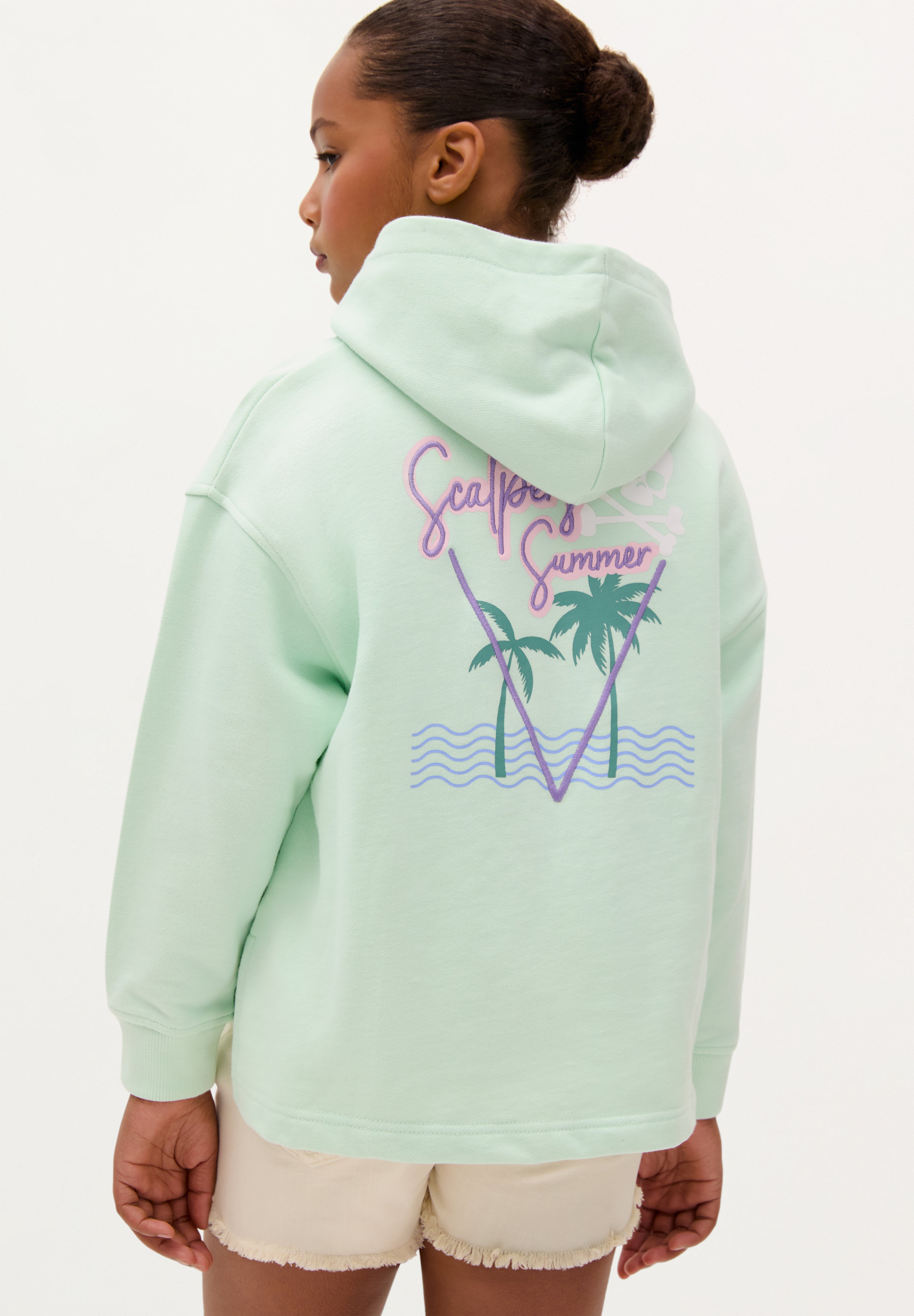 SCMIAMI HOODIE ZIP GIRLS