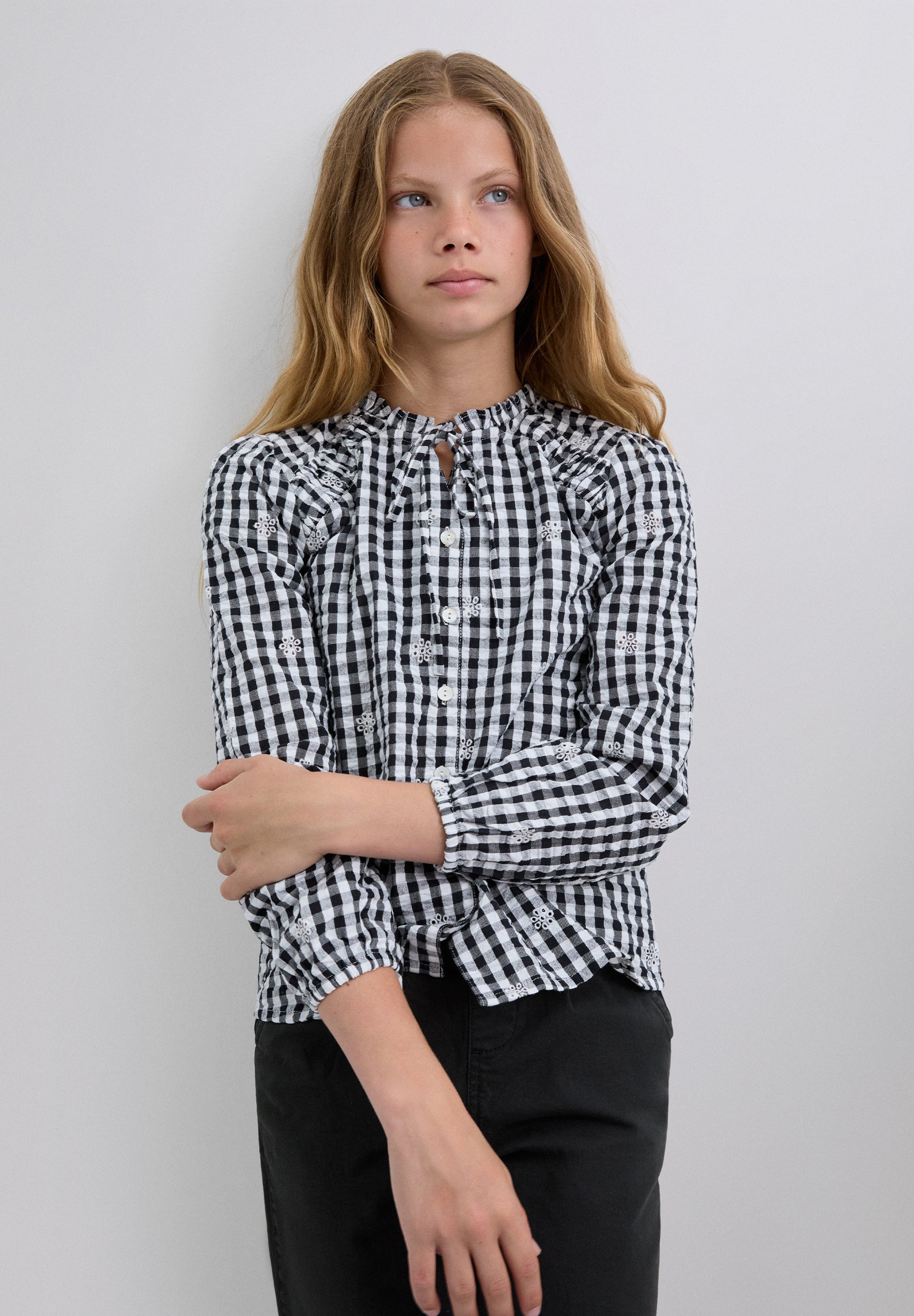 CAMISA CUADROS LAZO