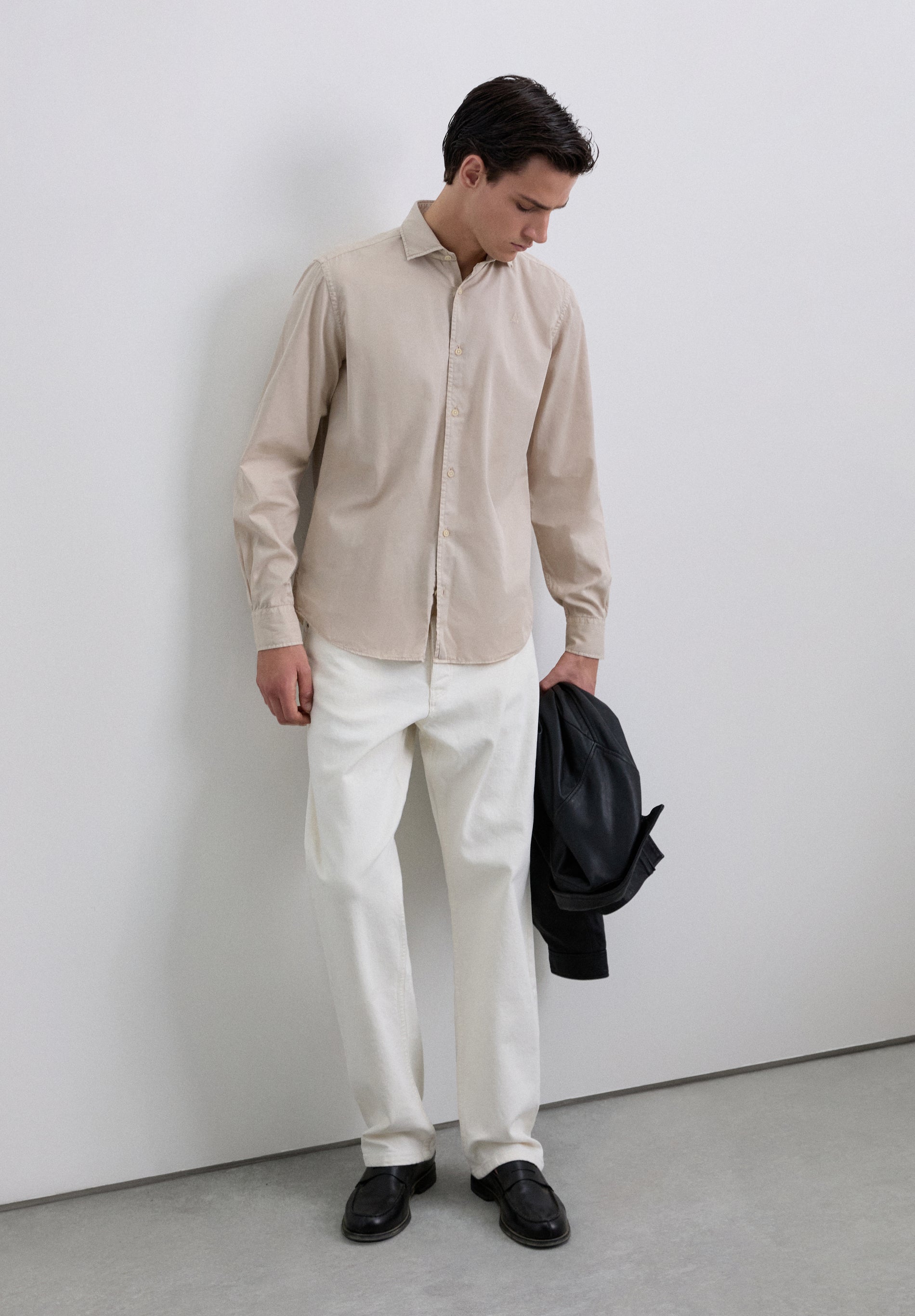 CAMISA REGULAR FIT BORDADA - Scalpers