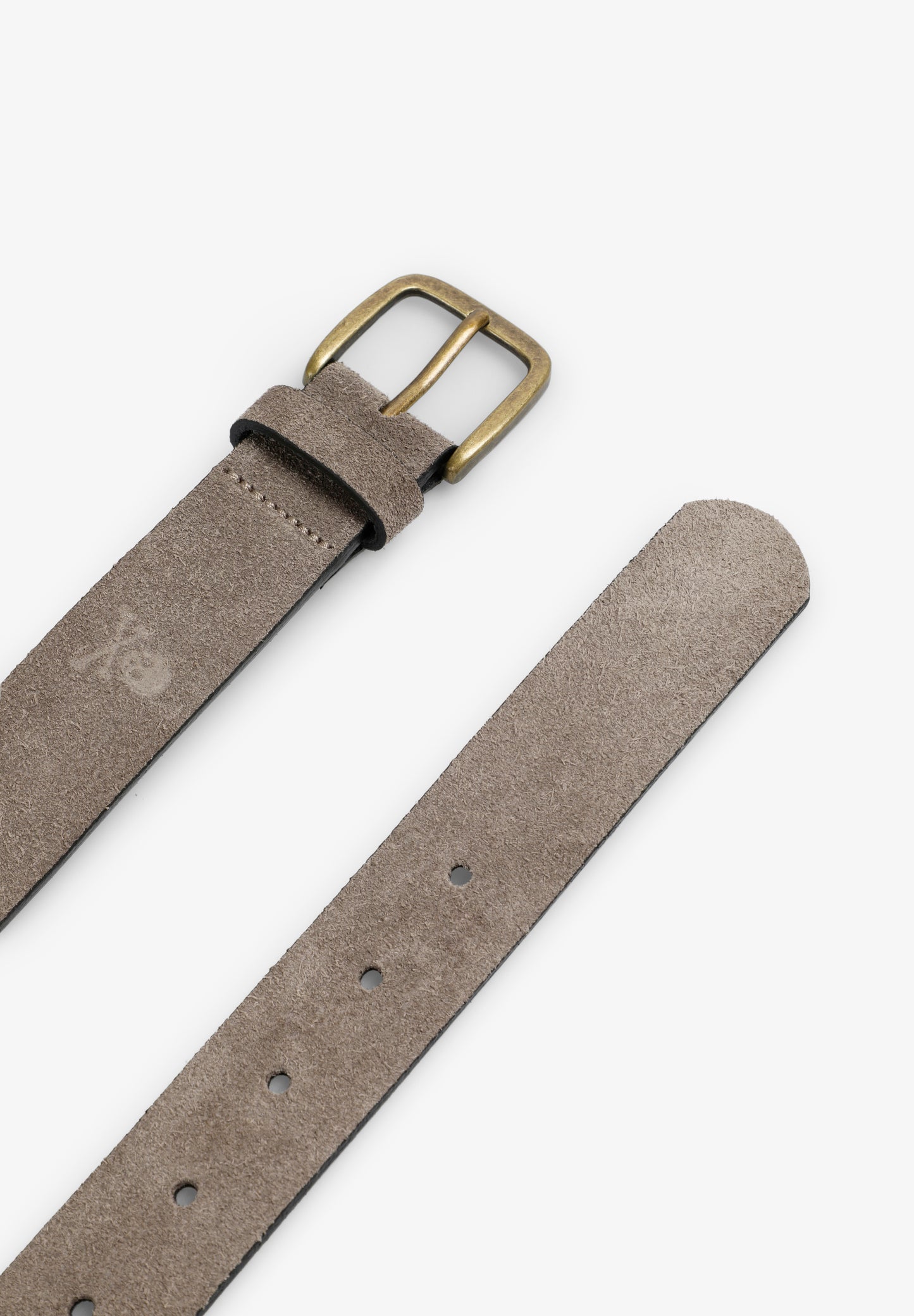 SCSKULL SUEDE BELT