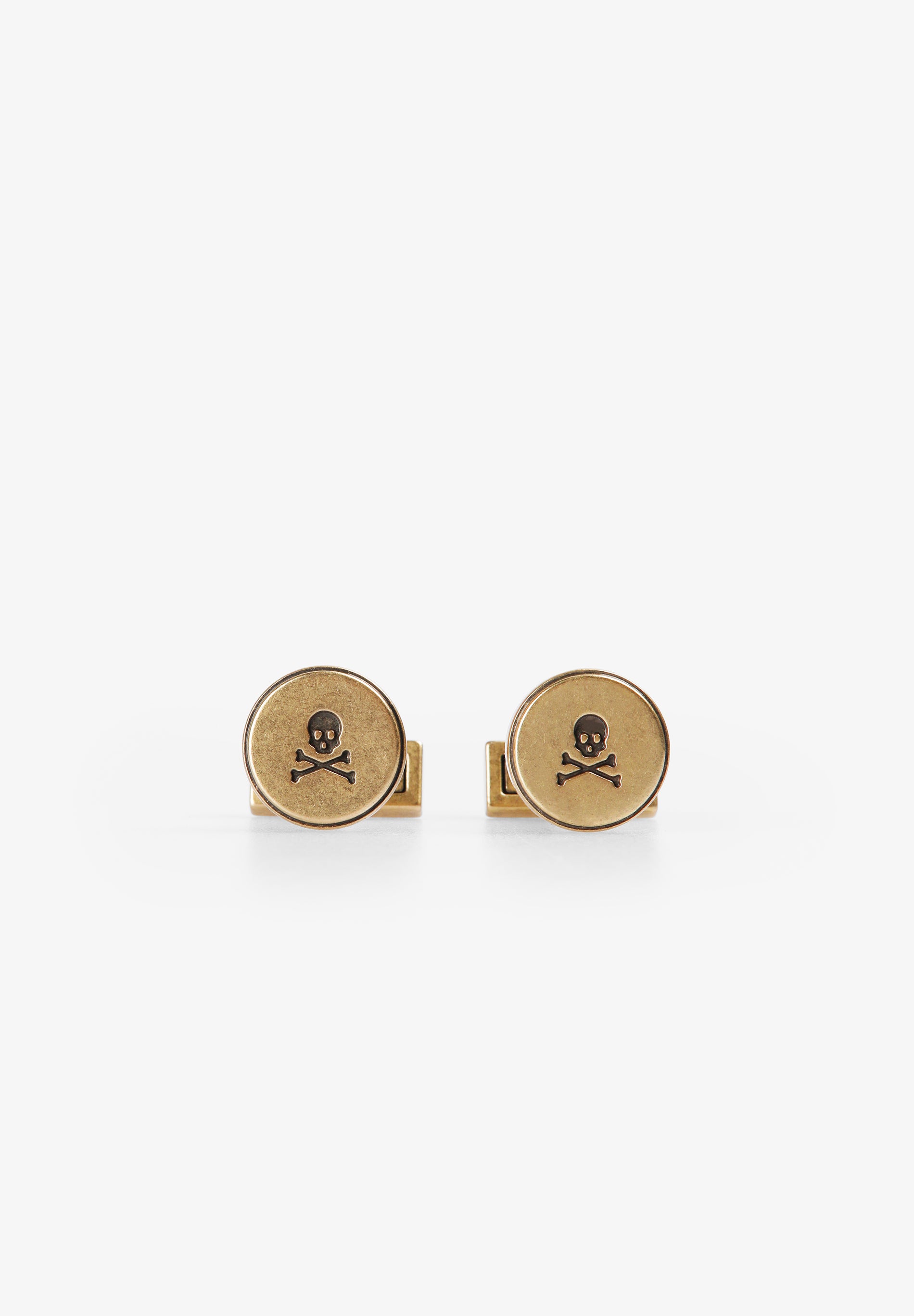 SCSKULL BUTTON CUFFLINK