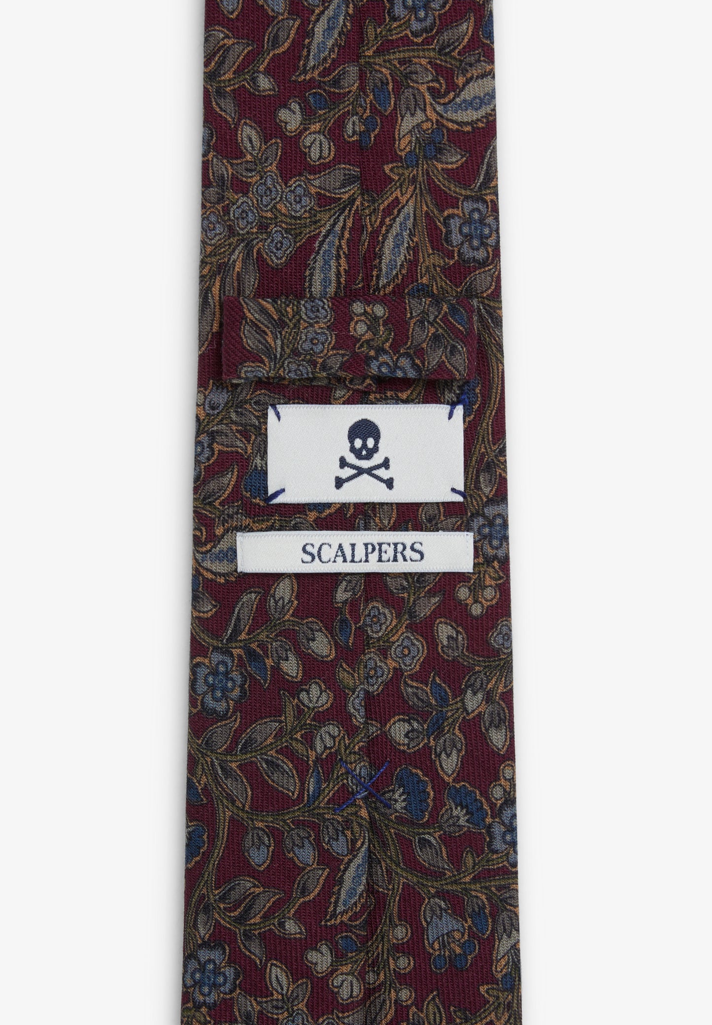 SCVINTAGE FLOWERS TIE