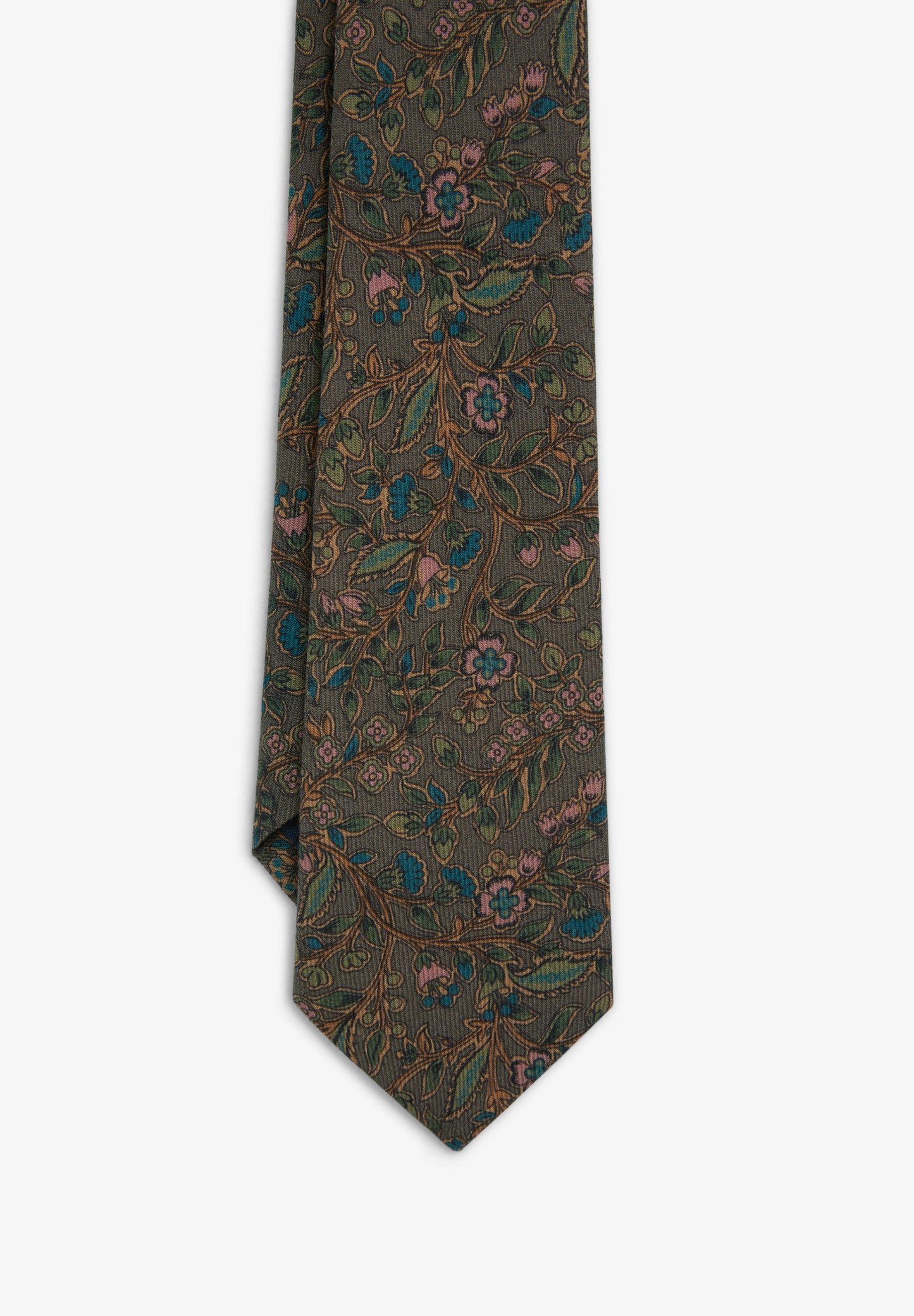 SCVINTAGE FLOWERS TIE